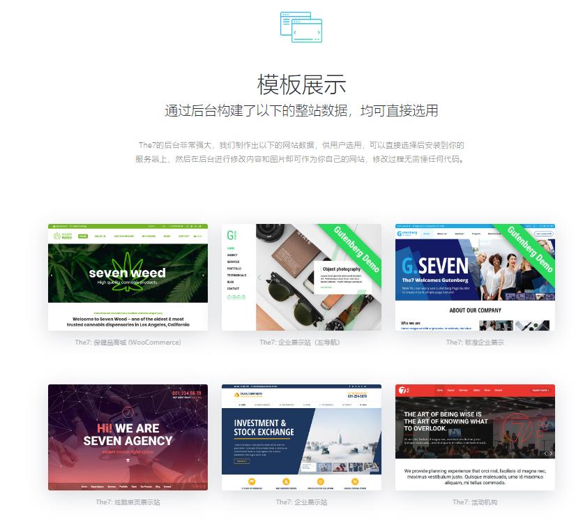 The7v.11.0.3版本 中文汉化 WordPress主题企业外贸商城