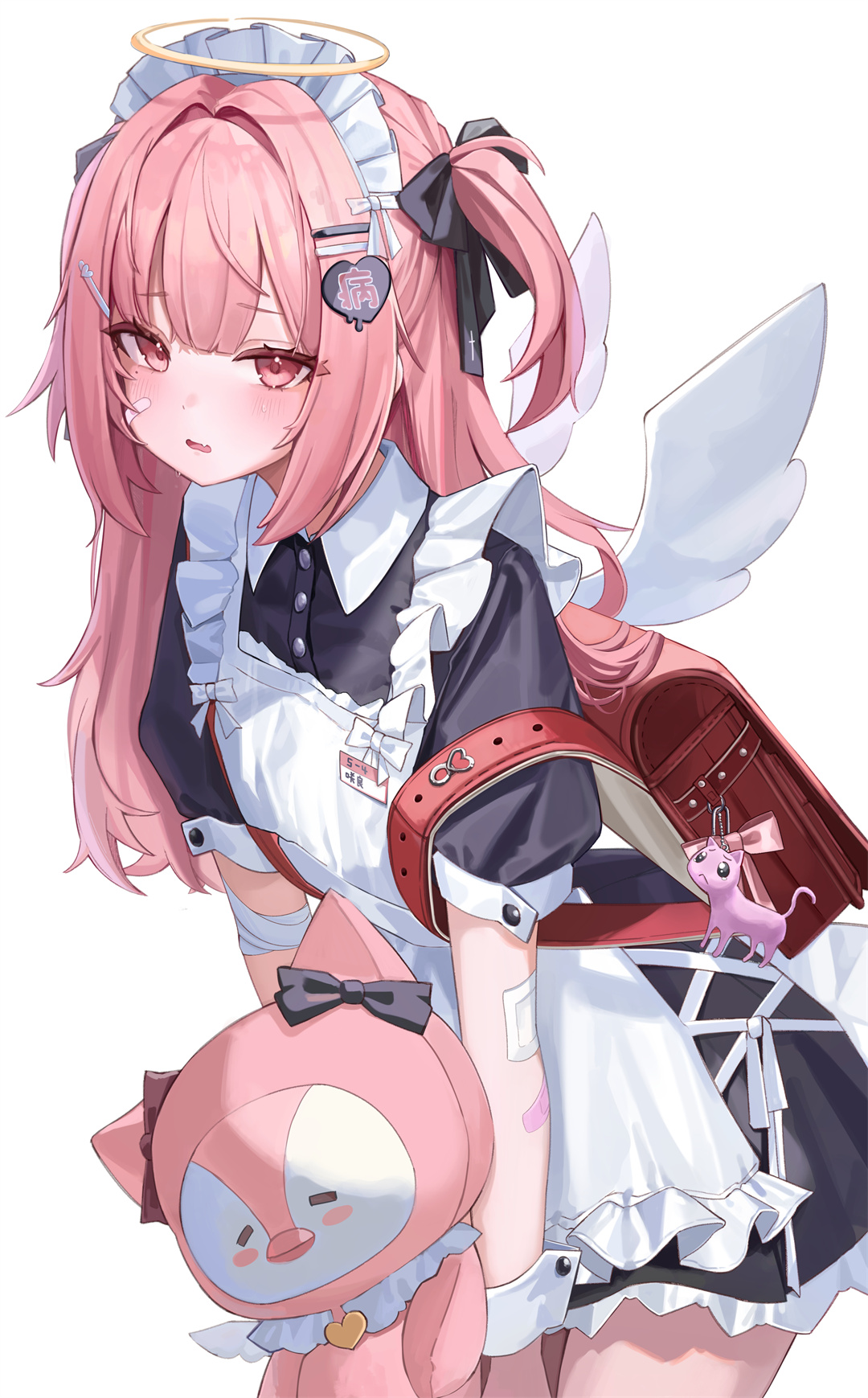 虚拟主播 白银诺艾尔 宝钟玛琳 初音未来JK装