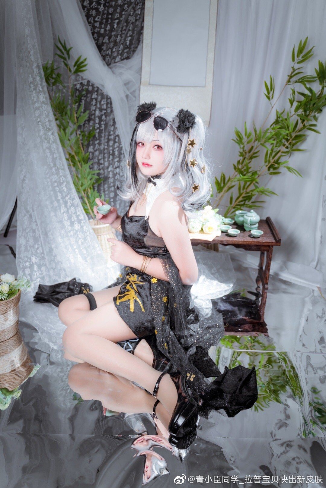 以前在哪儿见过我？那肯定是在银幕上啦~ 明日方舟 音律联觉@青小臣同学_拉普宝贝快出新皮肤