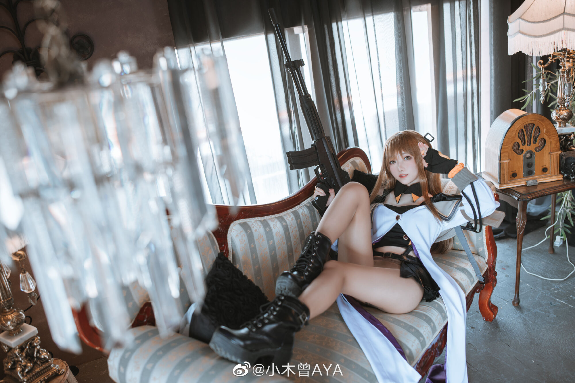 屯了好多年才拍的过气老婆，发夹忘戴了抱歉 少女前线 