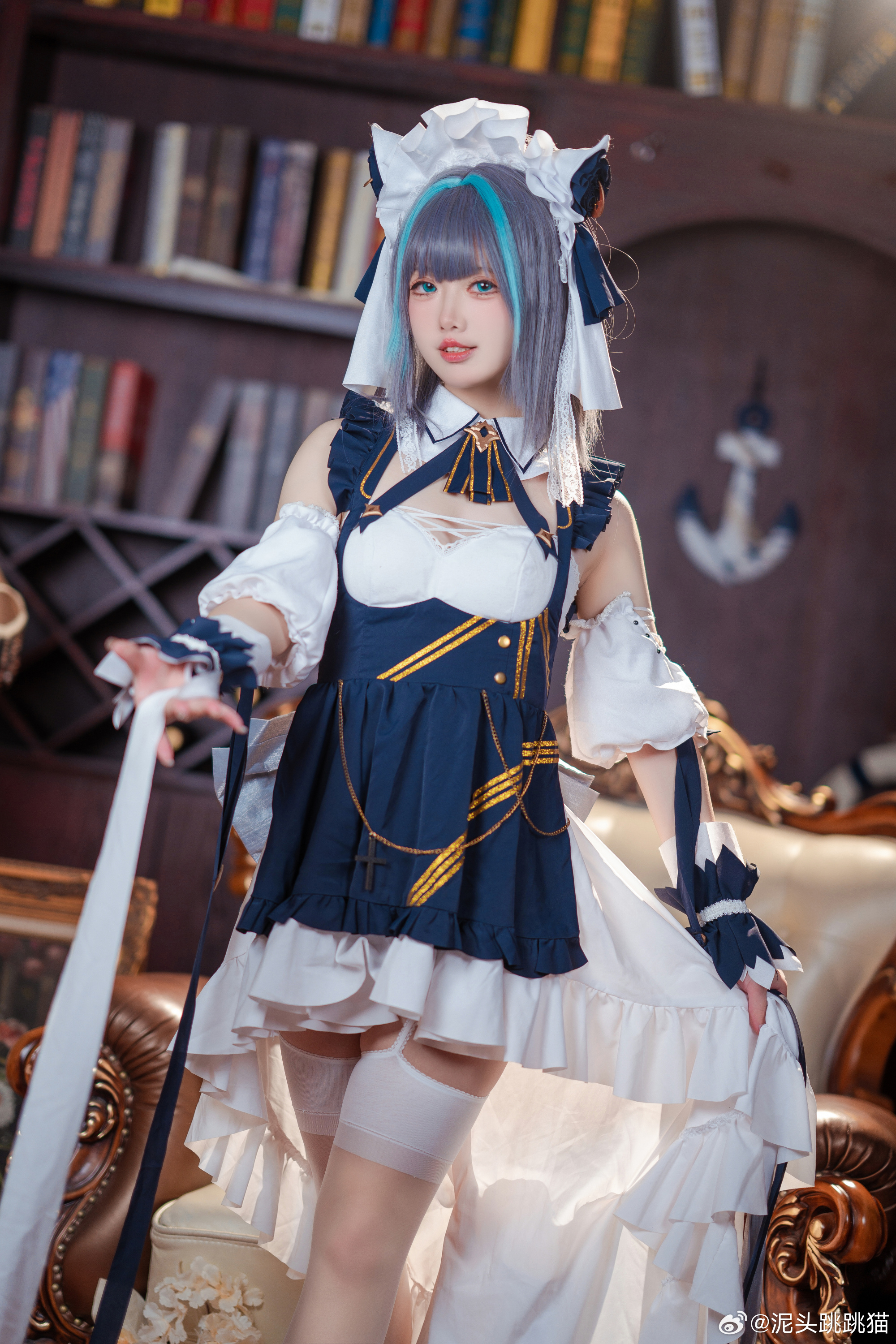 亲爱的，嘿！这是今天份的爱的拥抱哦～ 碧蓝航线@泥头跳跳猫 COSPLAY-第11张
