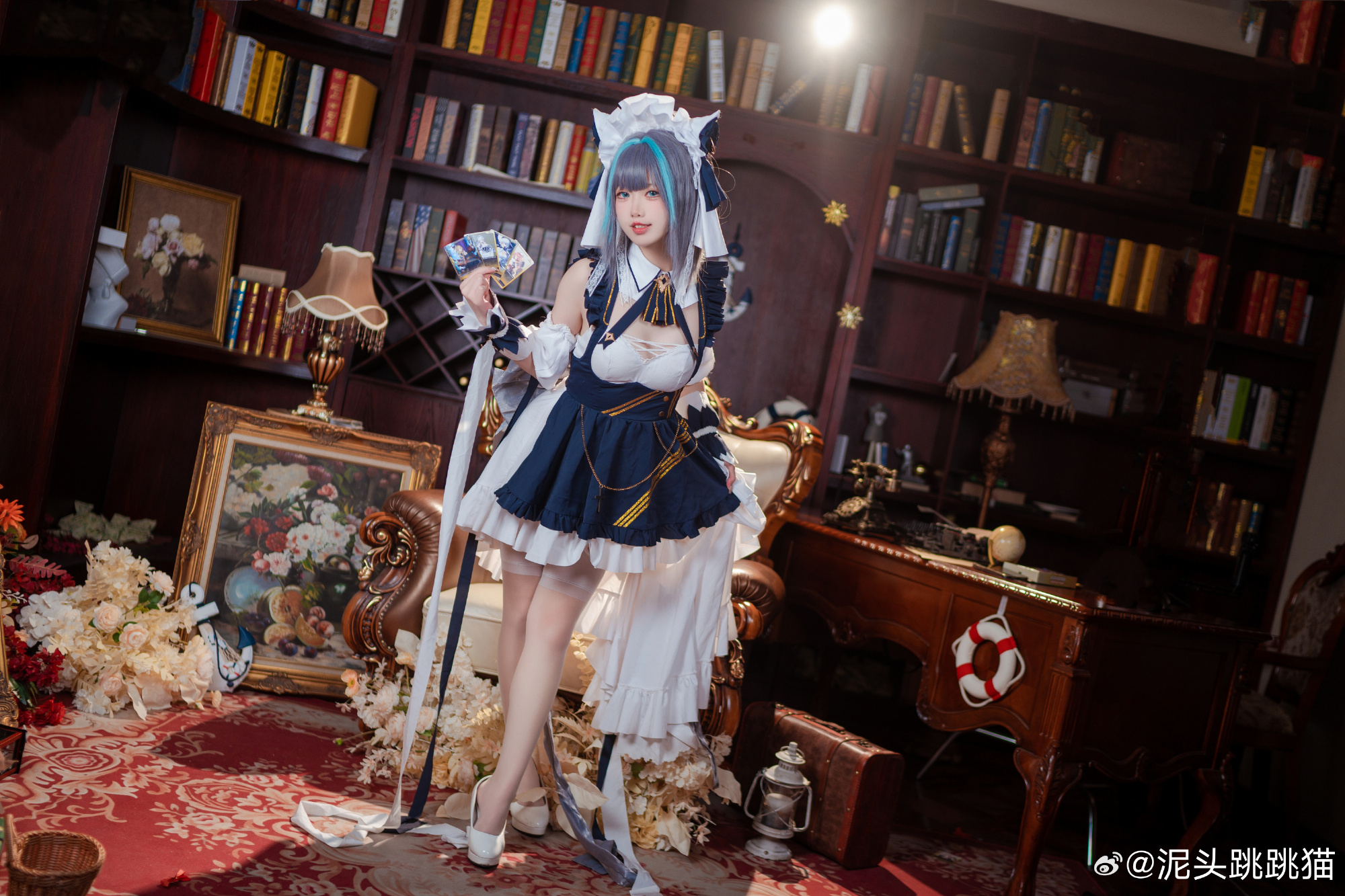 亲爱的，嘿！这是今天份的爱的拥抱哦～ 碧蓝航线@泥头跳跳猫 COSPLAY-第12张