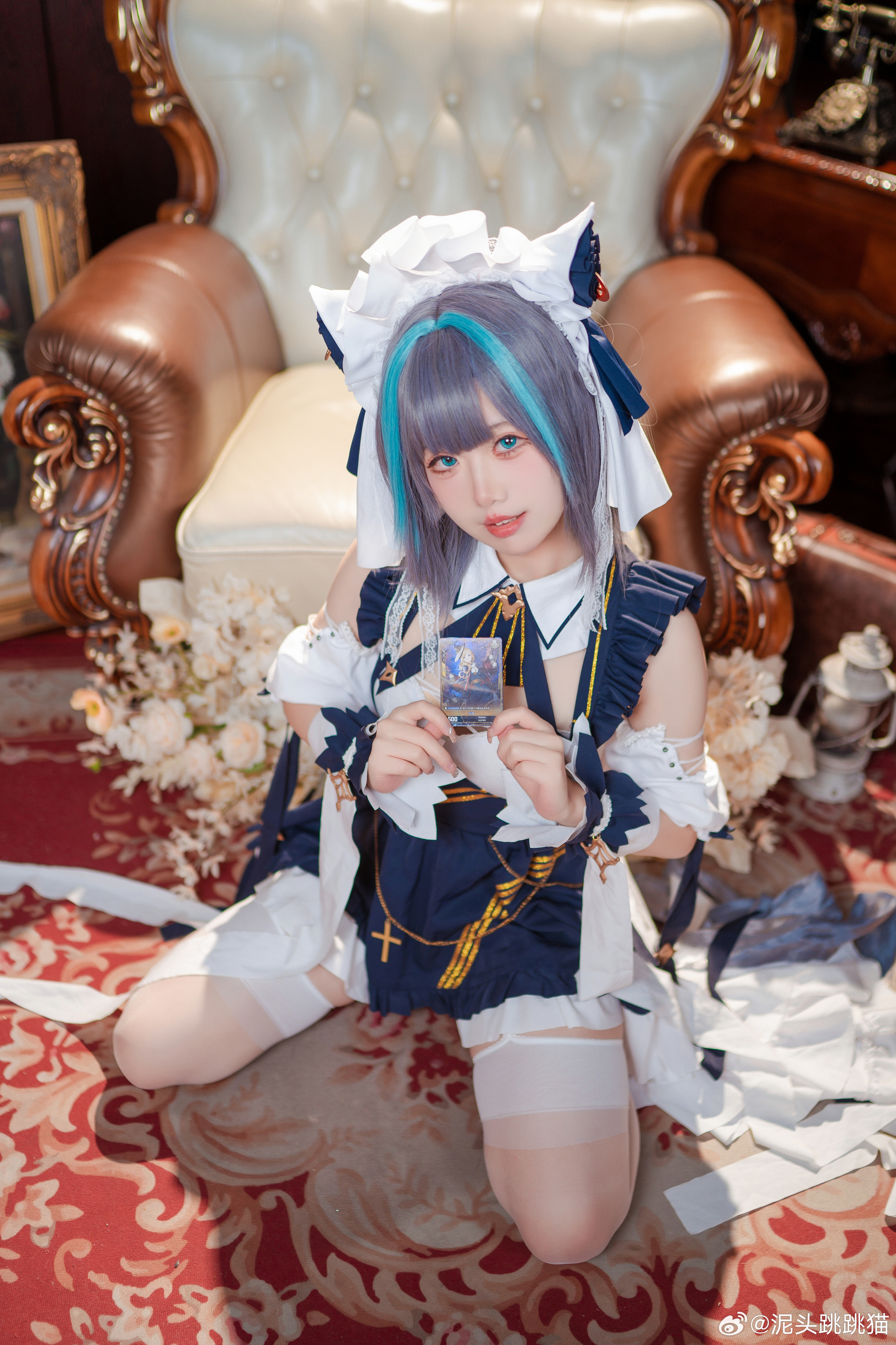 亲爱的，嘿！这是今天份的爱的拥抱哦～ 碧蓝航线@泥头跳跳猫 COSPLAY-第17张