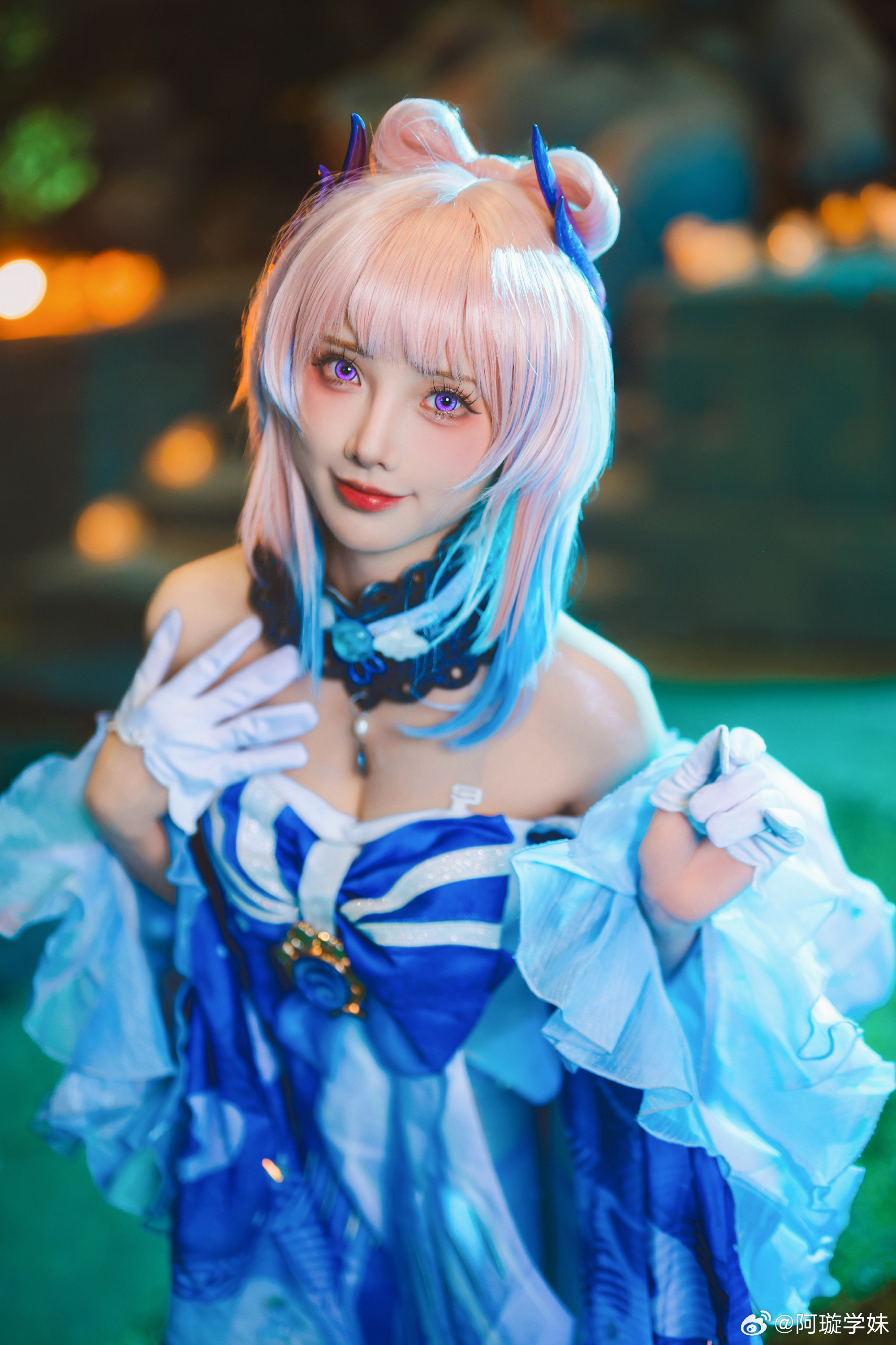 原神fes 珊瑚宫心海@阿璇学妹 COSPLAY-第1张