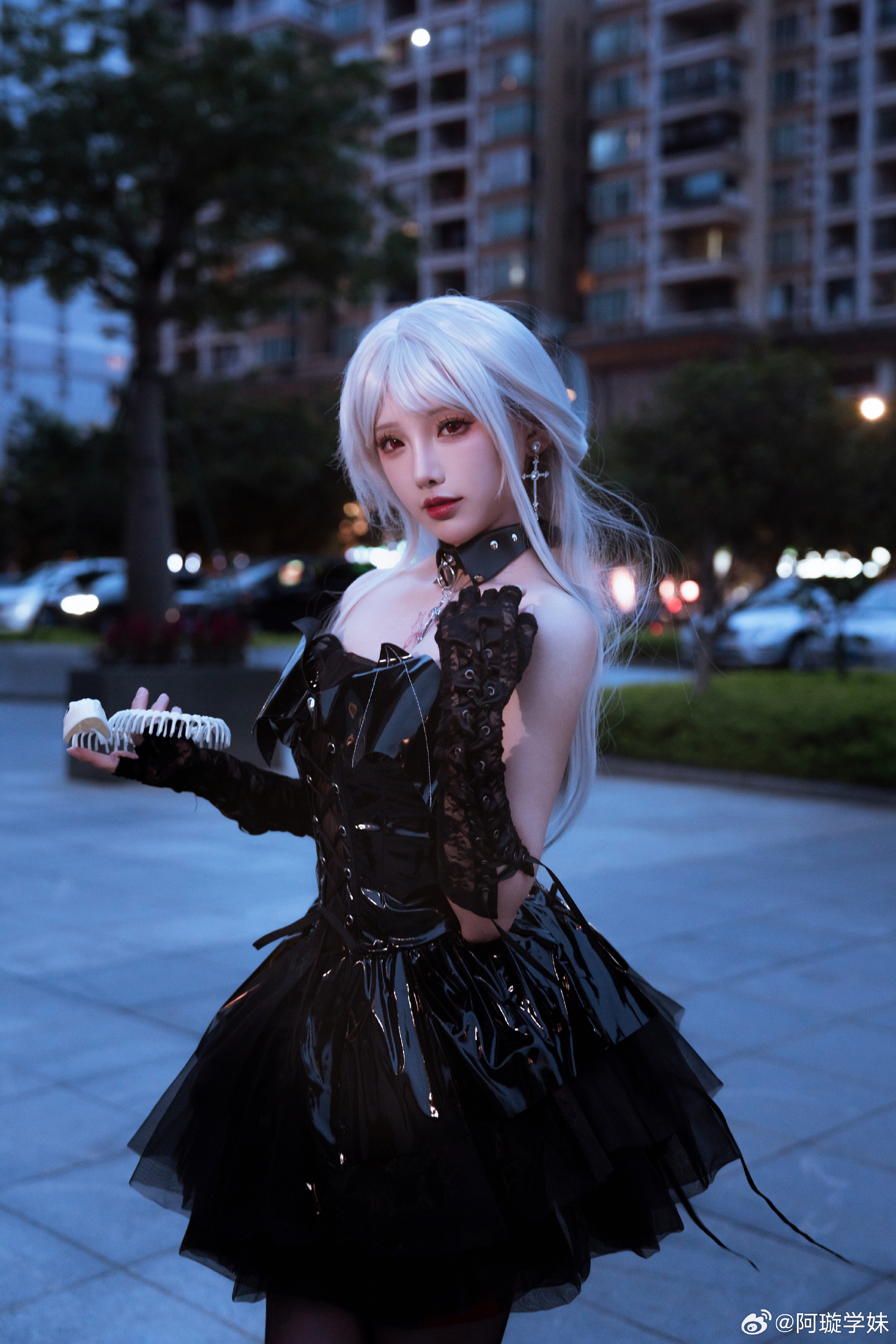 只在夜间出没的黑魔法师@阿璇学妹 COSPLAY-第1张