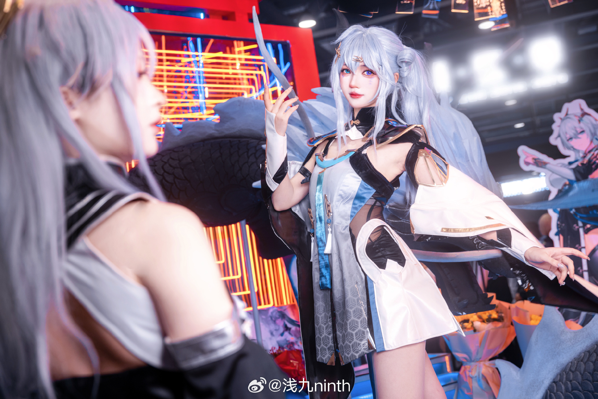 COSPLAY 确认操作人员信息……四方院，执明。深空之眼 ——玄机·执明@浅九ninth COSPLAY-第2张