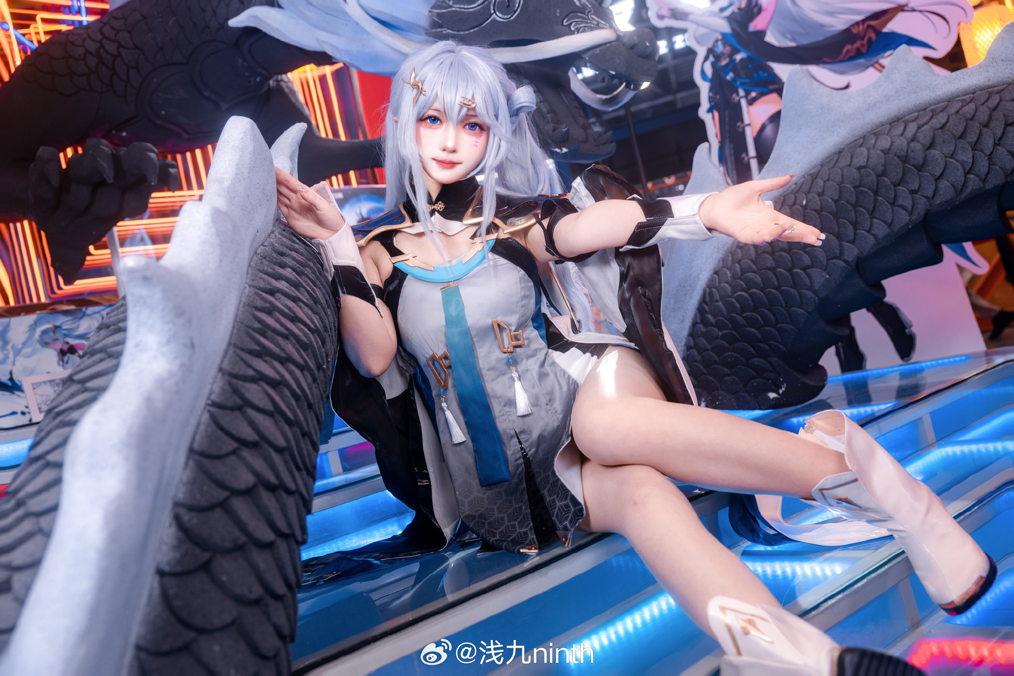 COSPLAY 确认操作人员信息……四方院，执明。深空之眼 ——玄机·执明@浅九ninth COSPLAY-第9张