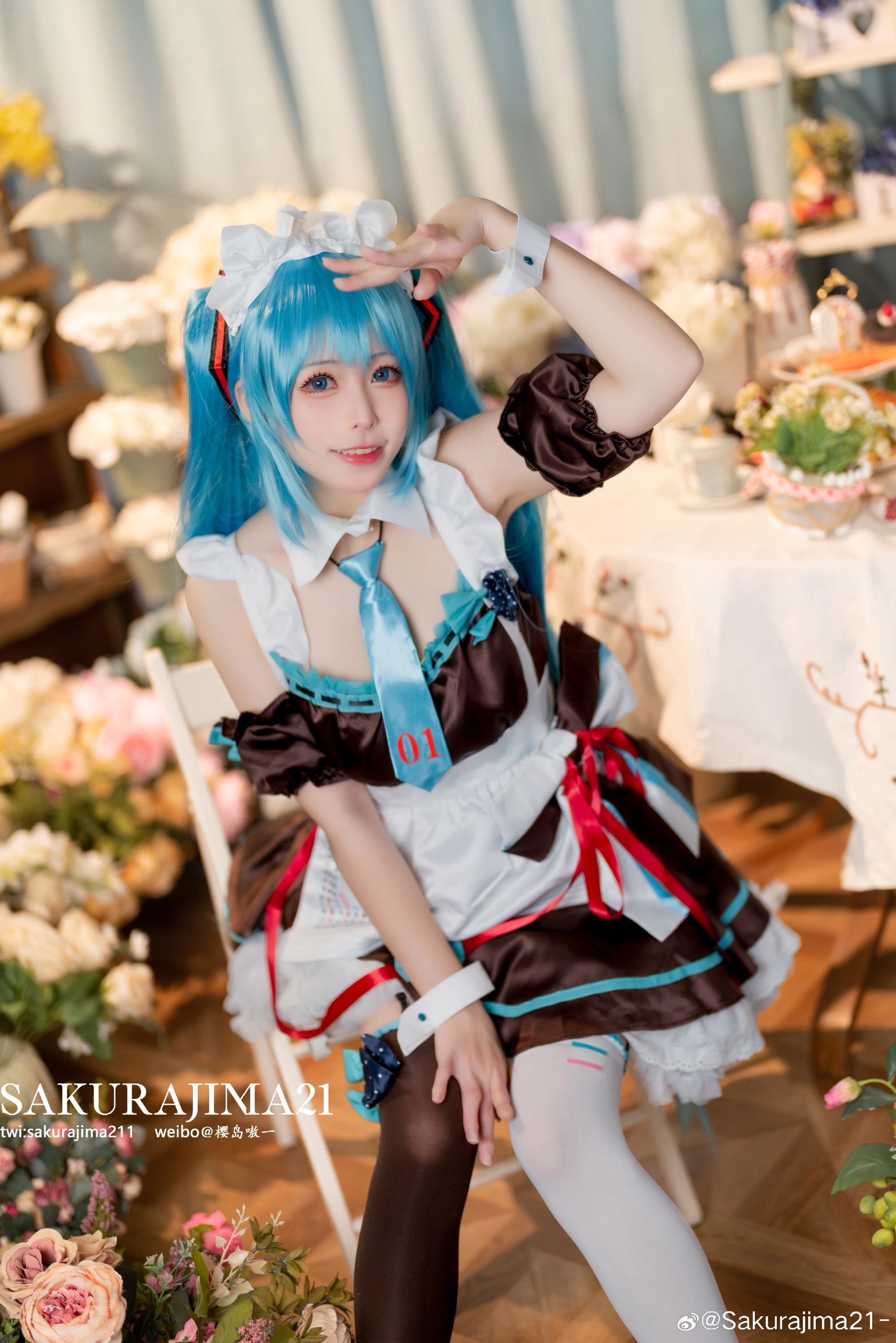 COSPLAY miku巧克力女仆@Sakurajima21- COSPLAY-第10张