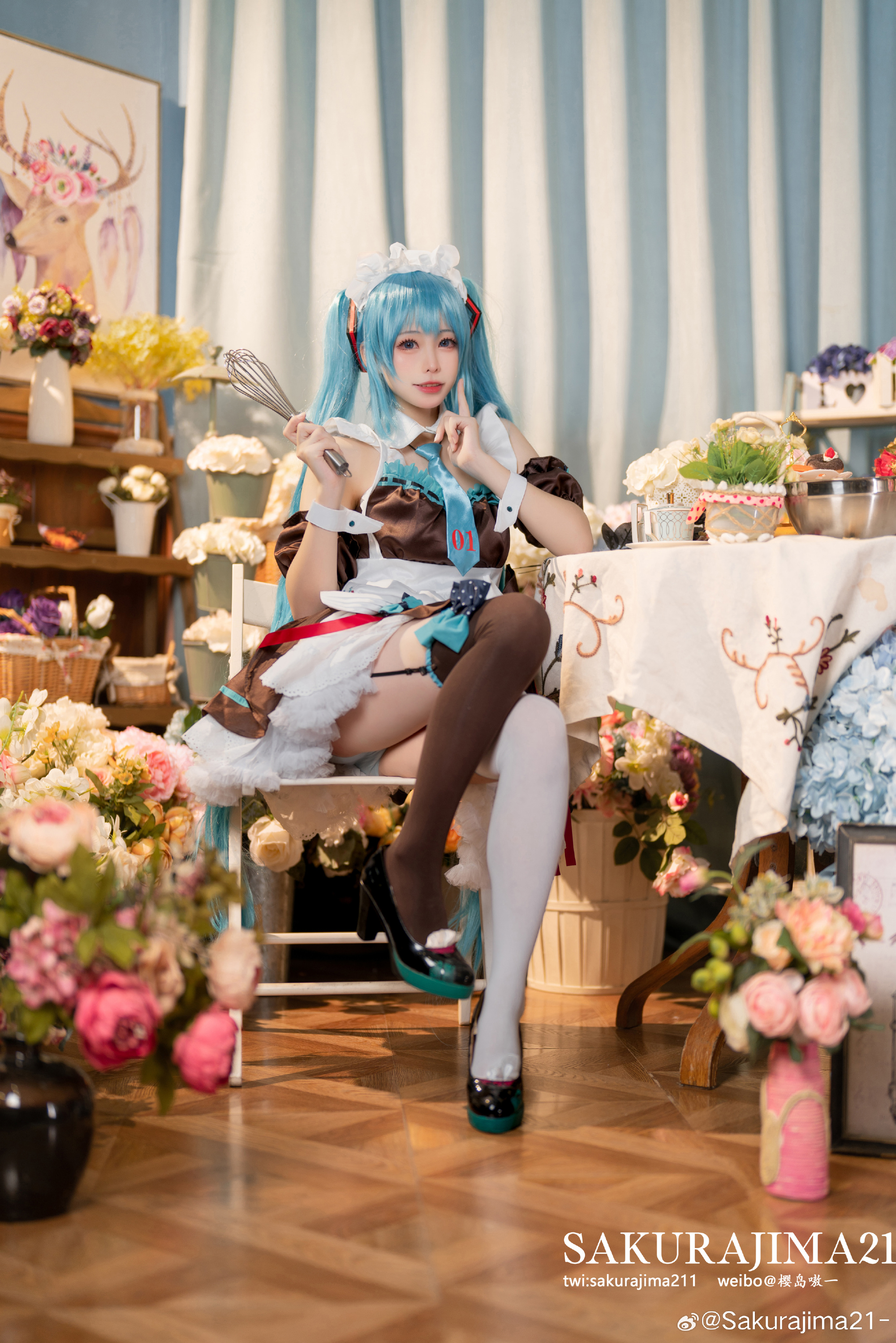 COSPLAY miku巧克力女仆@Sakurajima21- COSPLAY-第6张