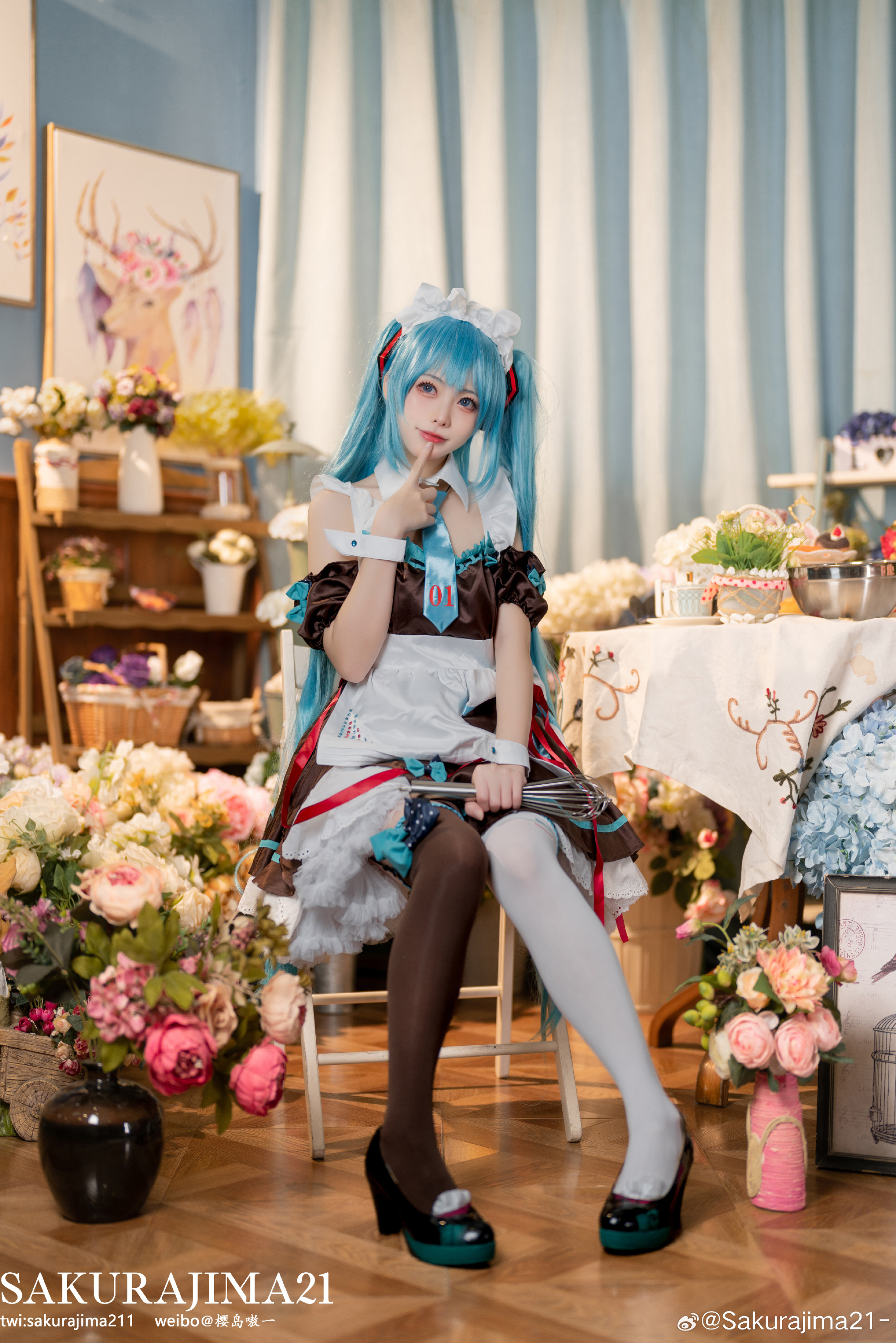 COSPLAY miku巧克力女仆@Sakurajima21- COSPLAY-第7张