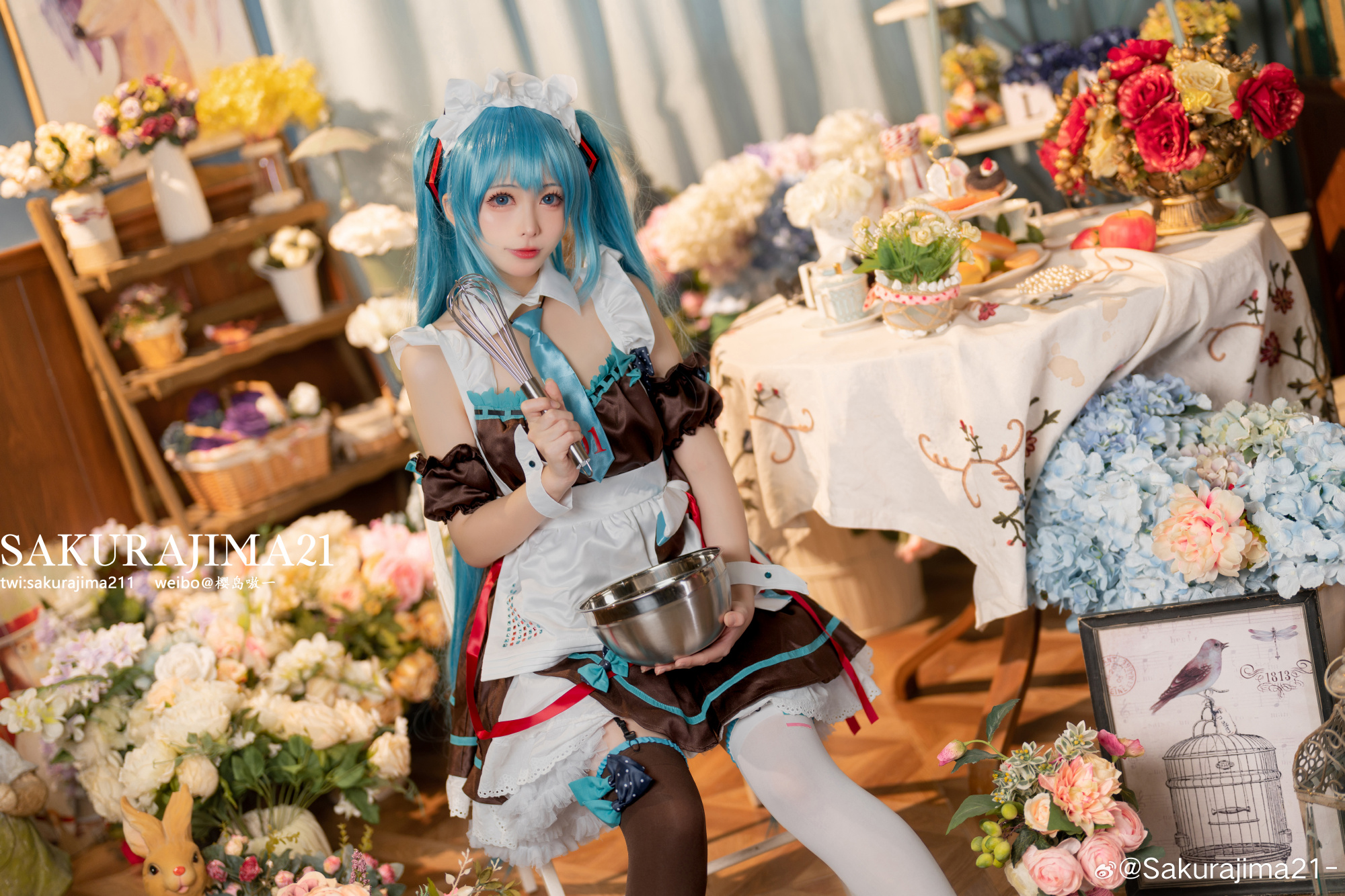 COSPLAY miku巧克力女仆@Sakurajima21- COSPLAY-第8张