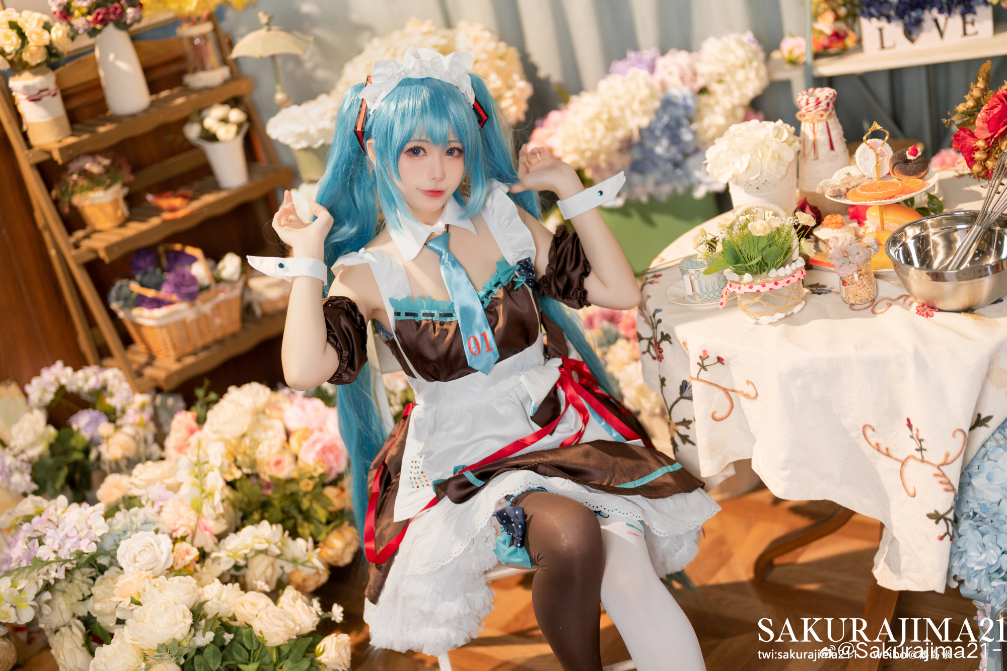 COSPLAY miku巧克力女仆@Sakurajima21- COSPLAY-第5张