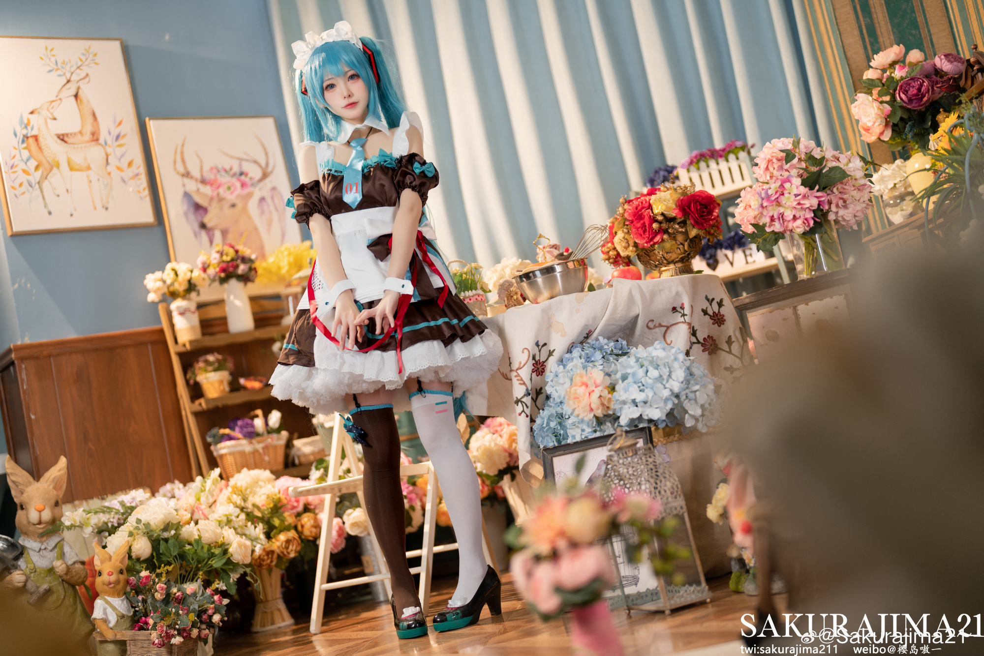 COSPLAY miku巧克力女仆@Sakurajima21- COSPLAY-第3张