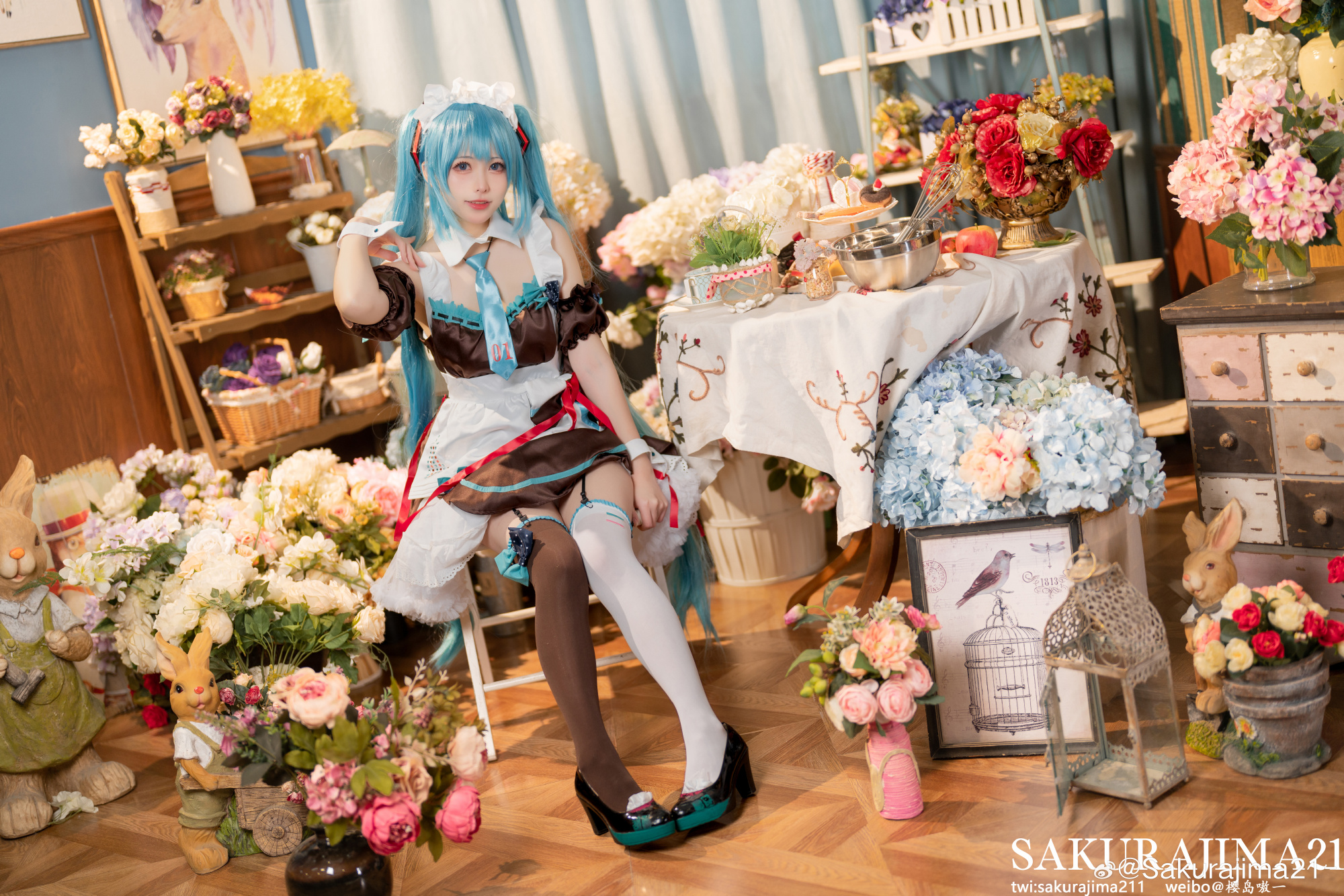 COSPLAY miku巧克力女仆@Sakurajima21- COSPLAY-第4张