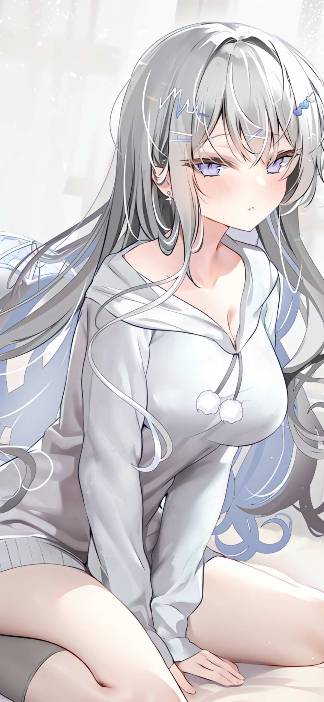 【动漫壁纸】白毛兽耳少女 崩坏：星穹铁道 克拉拉 雁字归处故里草木参 壁纸-第3张