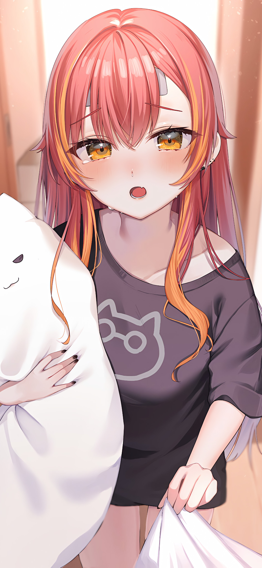 【动漫壁纸】白毛兽耳少女 崩坏：星穹铁道 克拉拉 雁字归处故里草木参 壁纸-第4张