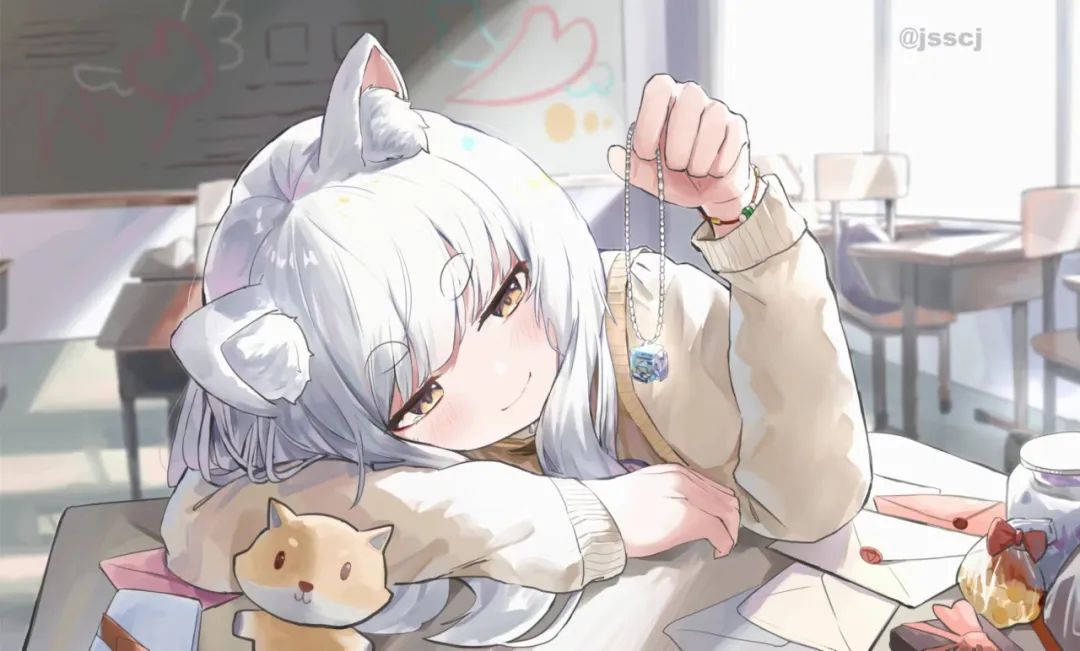 【动漫壁纸】白毛兽耳少女 崩坏：星穹铁道 克拉拉 雁字归处故里草木参 壁纸-第16张