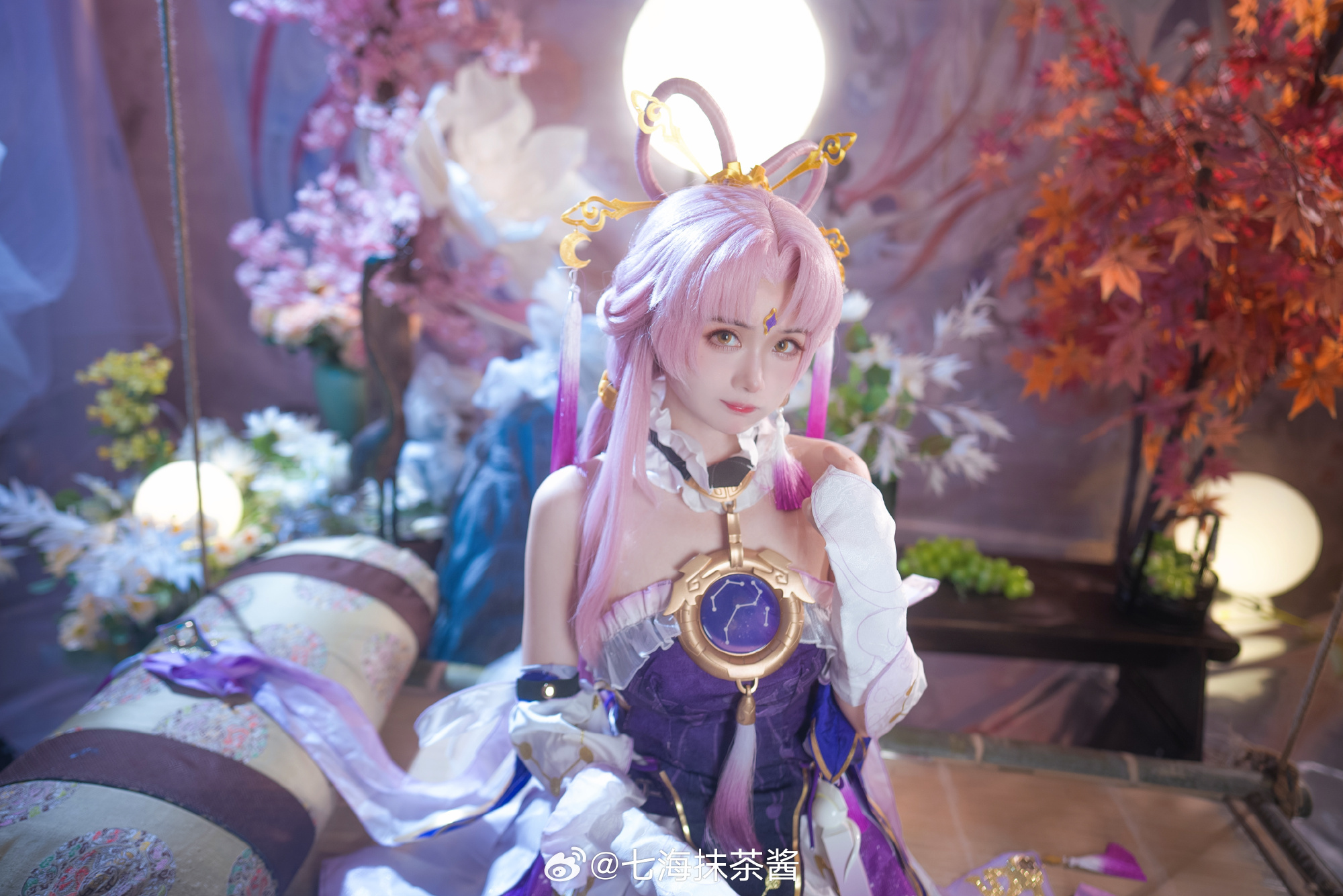 你的一举一动，早在法眼观测之内……崩坏:星穹铁道 符玄cos@七海抹茶酱 COSPLAY-第2张