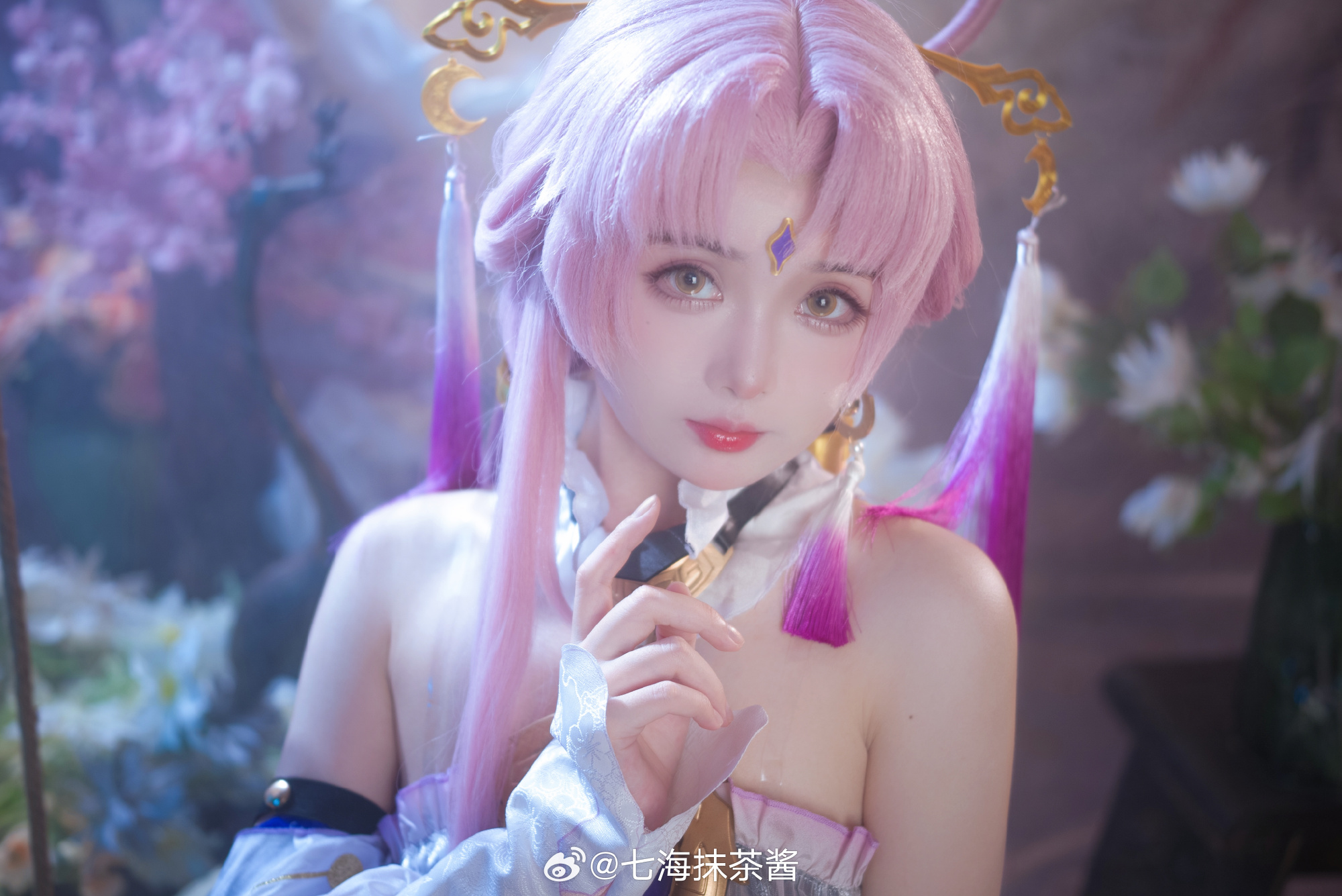 你的一举一动，早在法眼观测之内……崩坏:星穹铁道 符玄cos@七海抹茶酱 COSPLAY-第5张