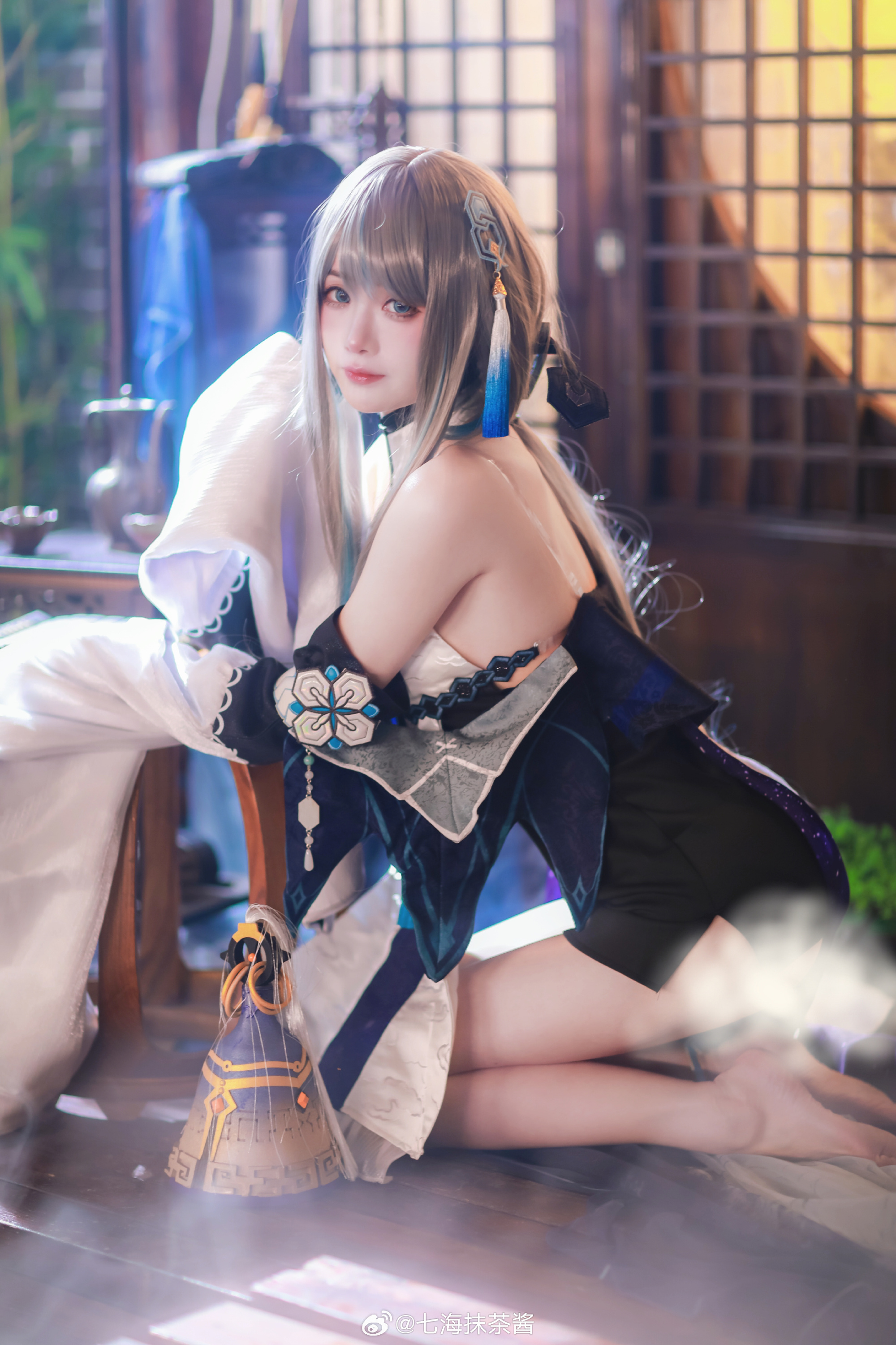 COSPLAY 欲买桂花同载酒，只可惜故人……原神 归终@七海抹茶酱 COSPLAY-第2张