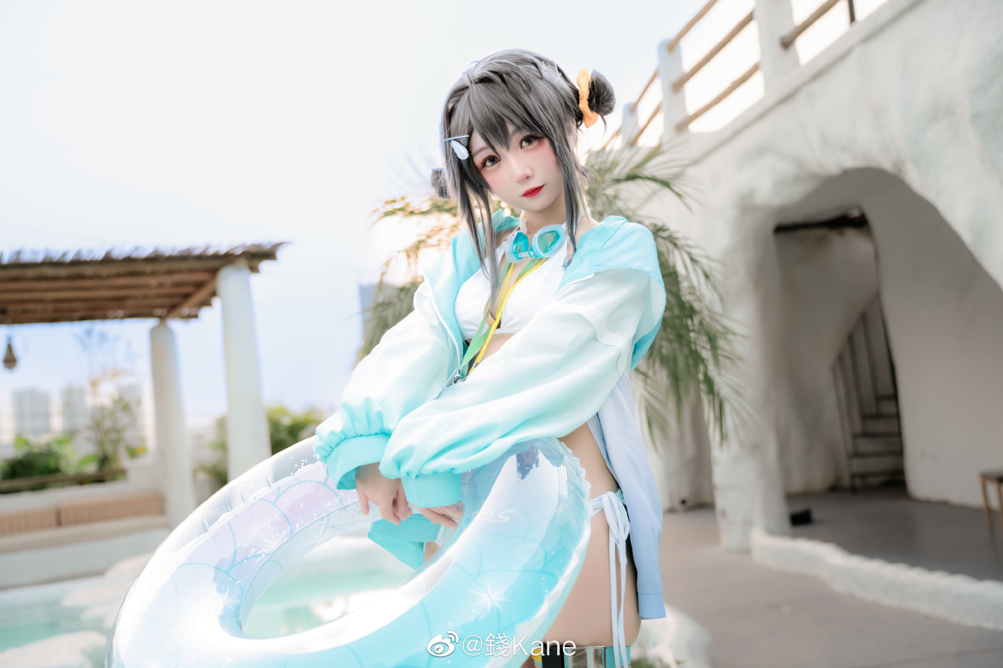 【COS】做博士的护卫？好哦。 明日方舟 ?羽毛笔?夏卉FA210@錢Kane COSPLAY-第6张