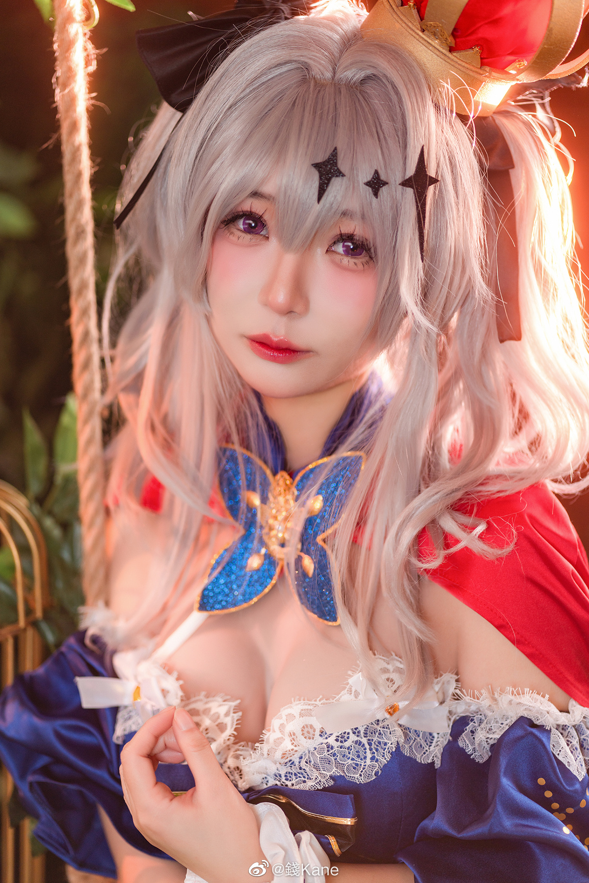欢迎回来。今天指挥官扮演的是哪位呢？ 霞飞·笼中的白雪公主@錢Kane COSPLAY-第1张