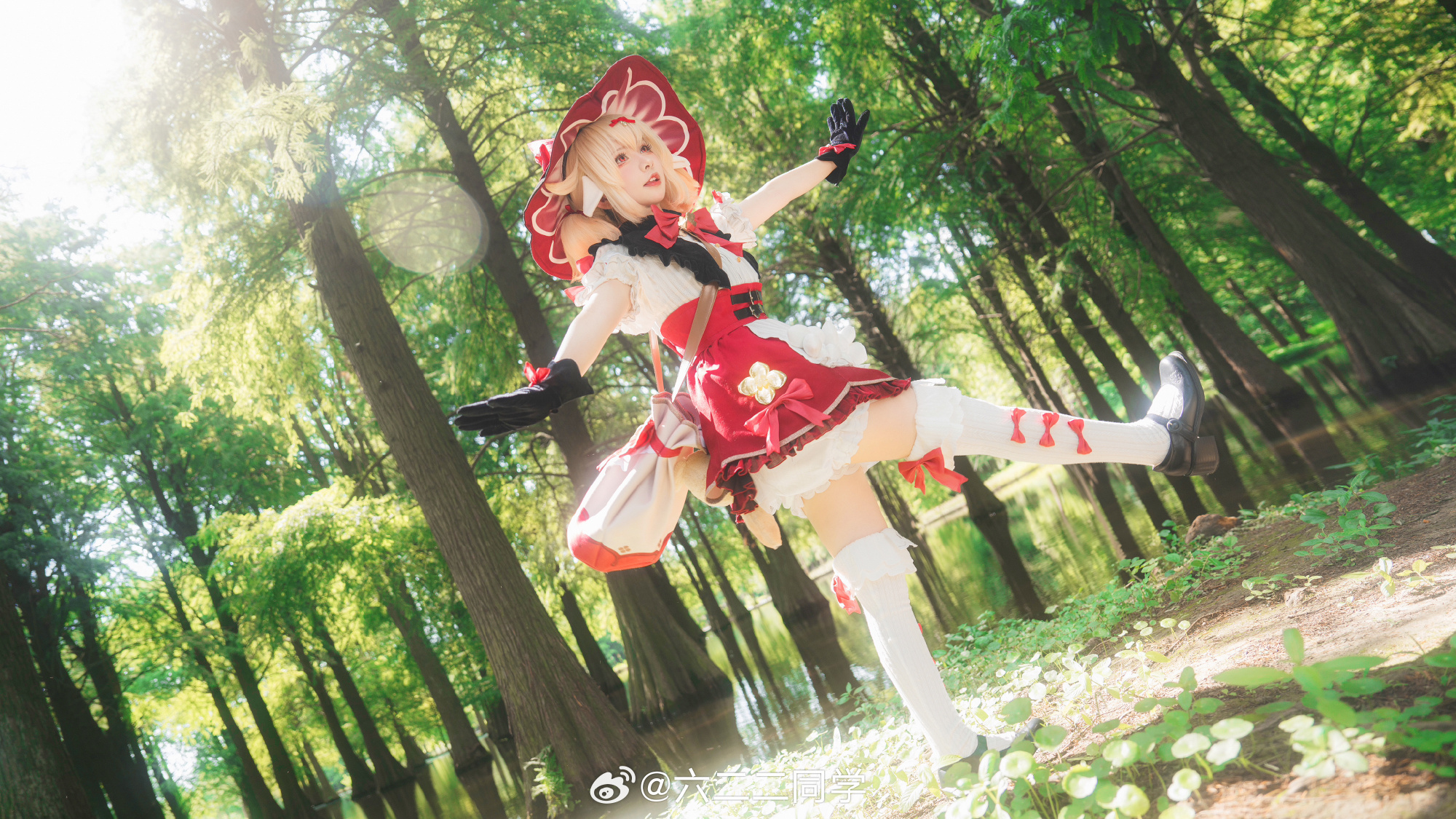 哒哒哒，要和可莉一起去炸鱼吗？ 原神 可莉@六二二同学 COSPLAY-第7张