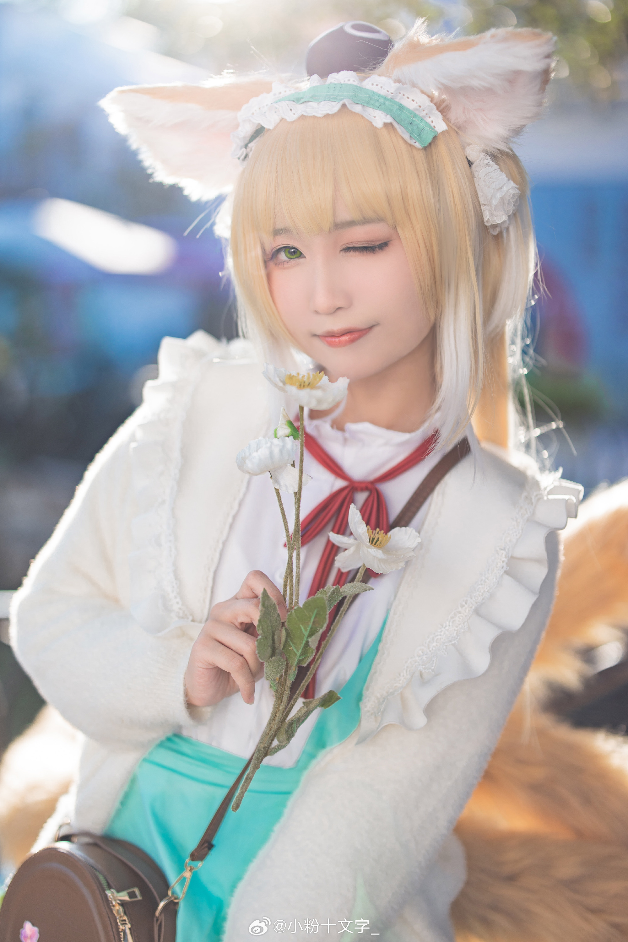 COSPLAY 「铃兰 春之颂」 明日方舟 铃兰@小粉十文字_ COSPLAY-第9张