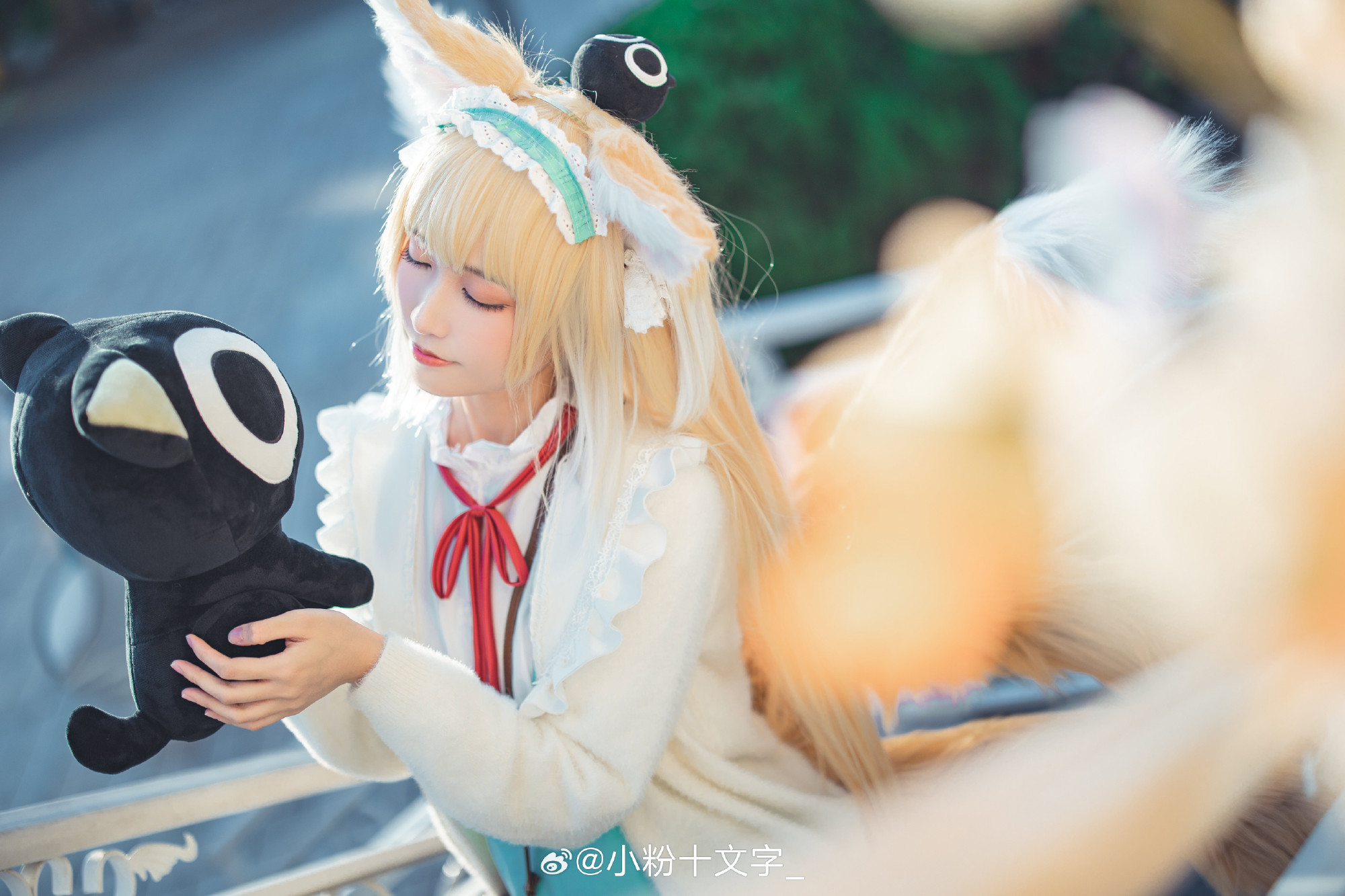 COSPLAY 「铃兰 春之颂」 明日方舟 铃兰@小粉十文字_ COSPLAY-第3张