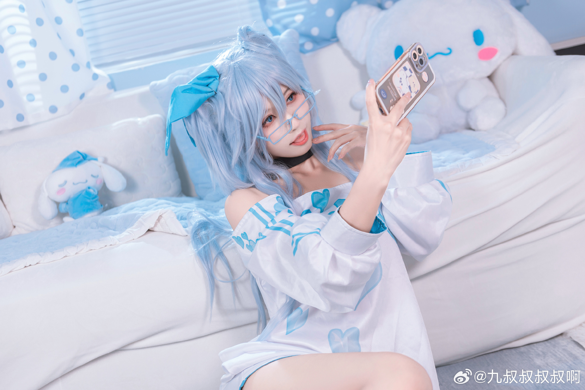 今天七夕～要恰点药饼吗 少女前线@九叔叔叔叔啊 COSPLAY-第3张