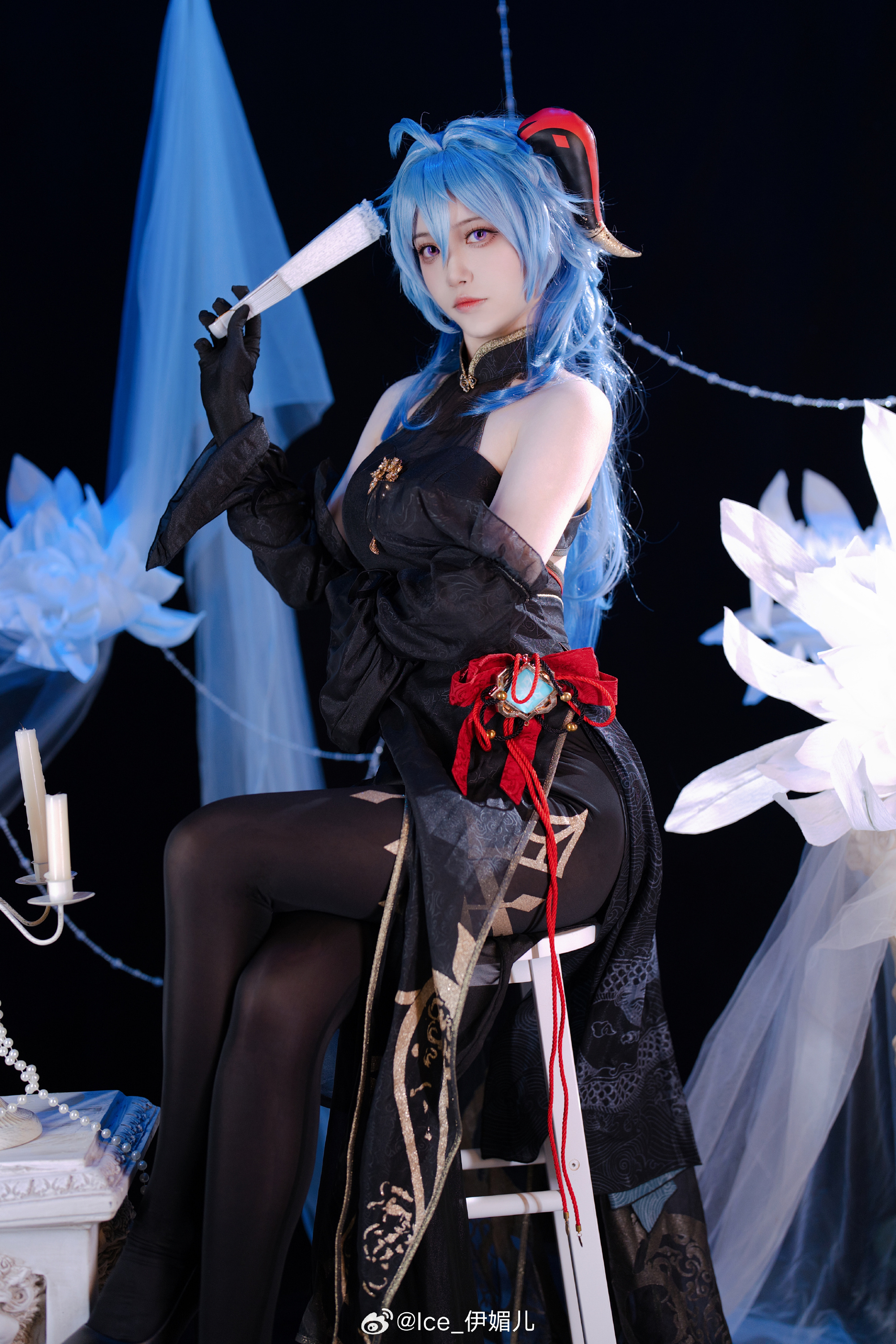 原神 甘雨失落深渊cos～@Ice_伊媚儿 COSPLAY-第1张