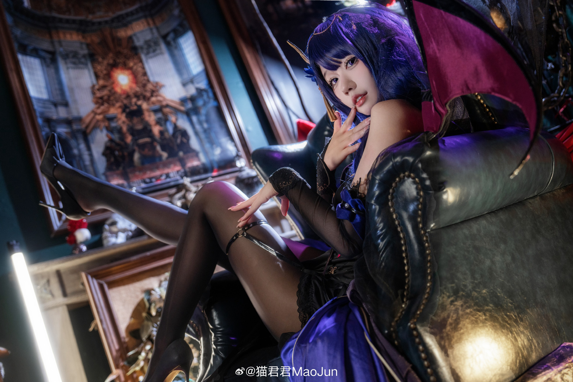 啊～是你召唤的魅魔嘛？“我的主人?”