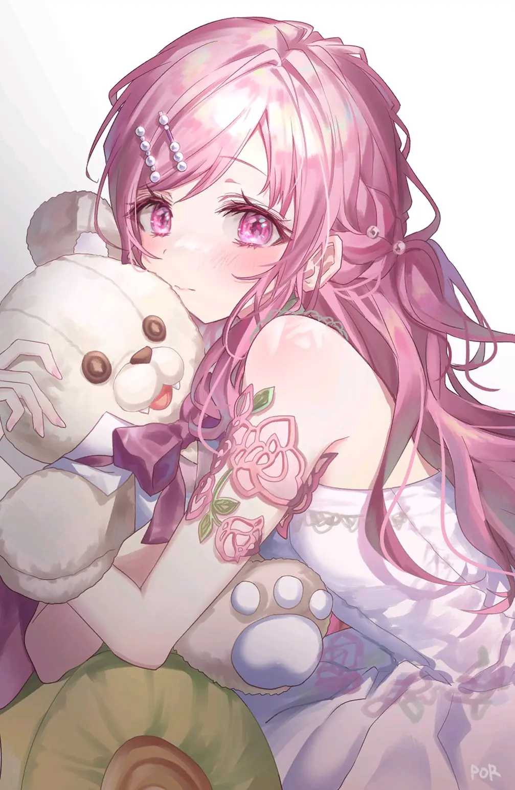 包裹幸福的瞬间♡ – 婚纱插画特辑