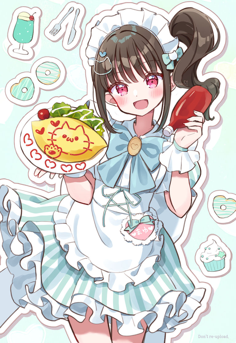 垂涎三尺♡ – 蛋包饭插画特辑