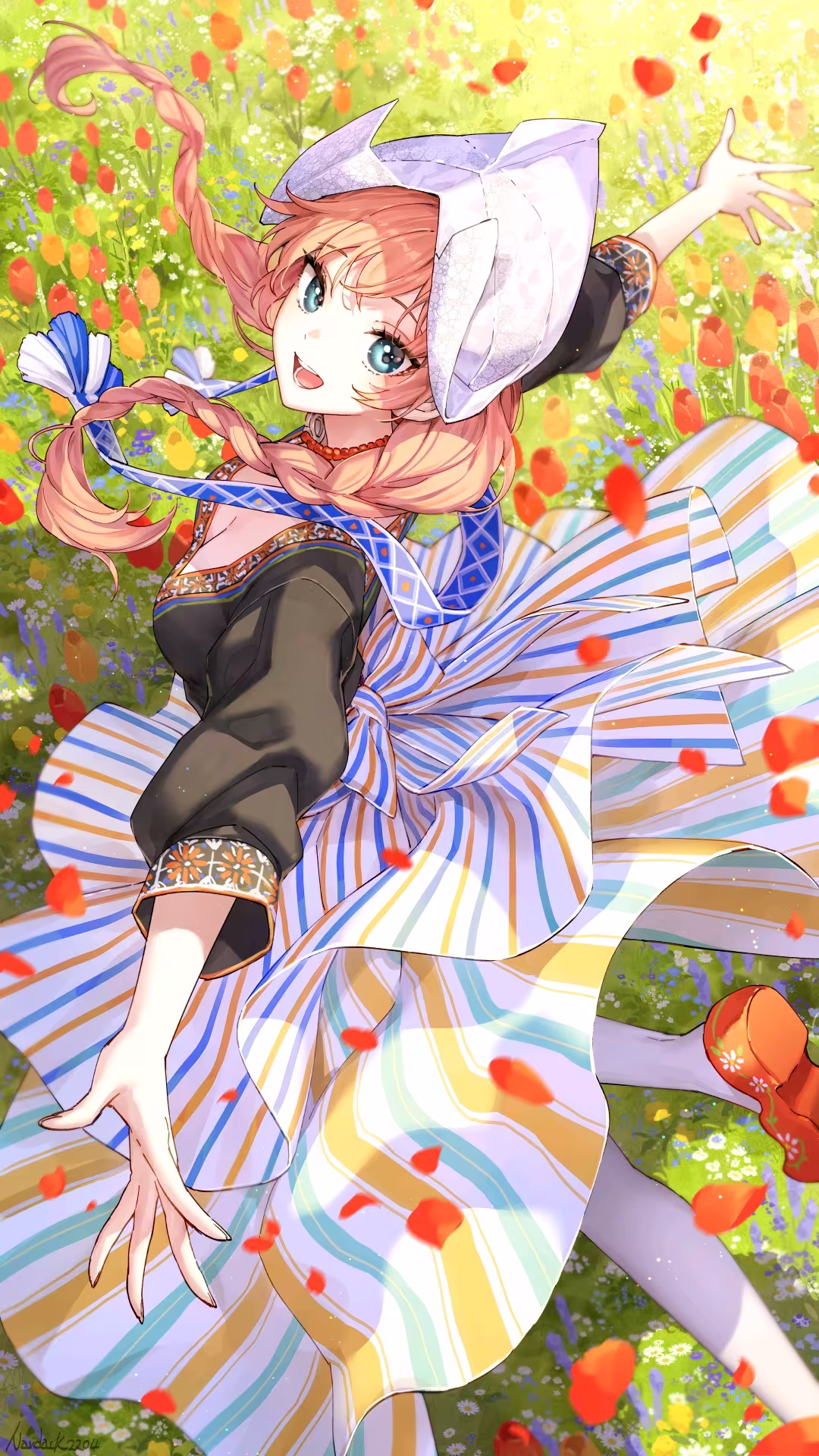 灌注思念 -郁金香插画特辑