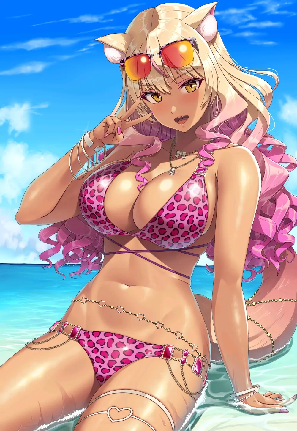 轻盈又柔和 – 大波浪插画特辑