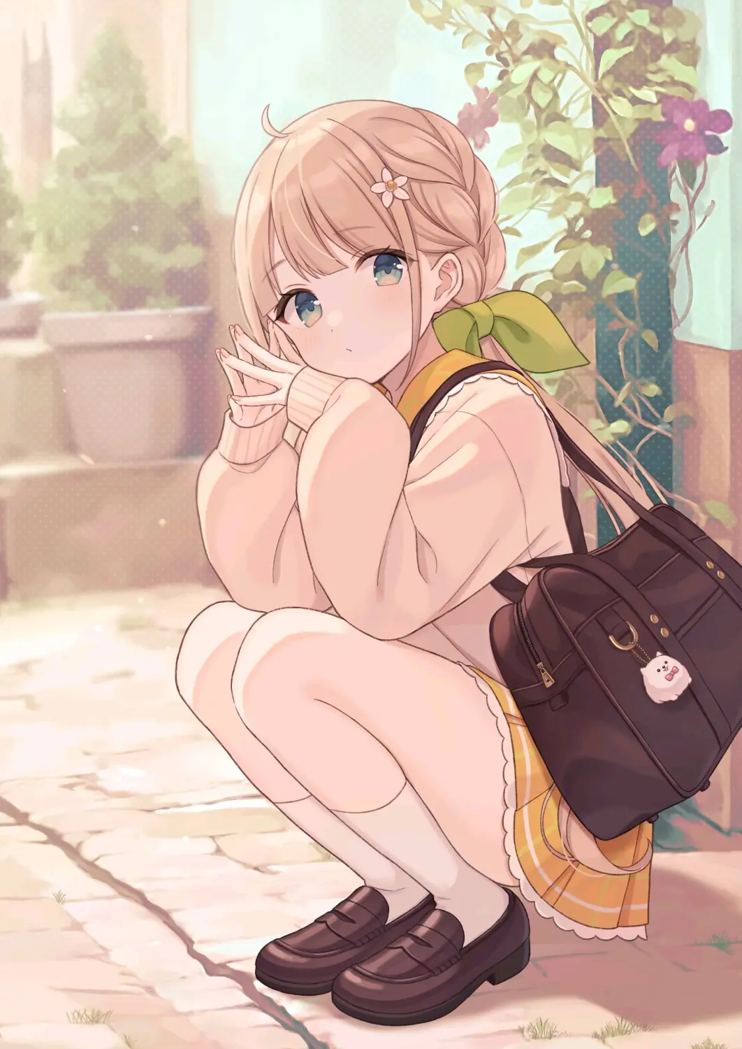 与校服绝配♡ – 乐福鞋插画特辑