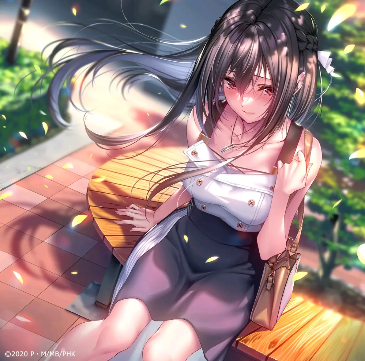 小憩一下 – 长椅插画特辑