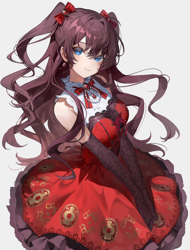 蓬松摇曳/双马尾公主头插画特辑