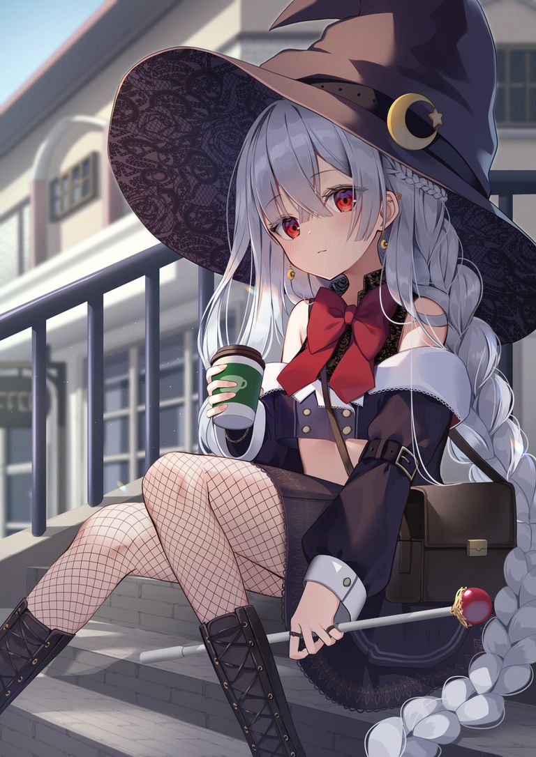 清纯可人/麻花辫女子插画特辑