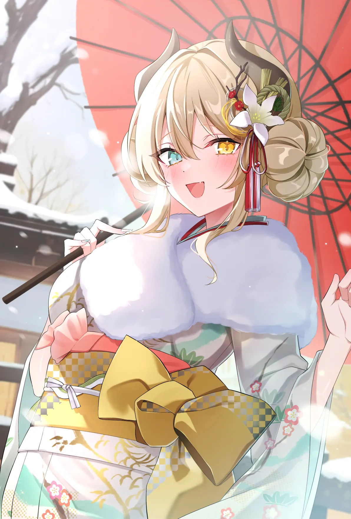 异彩夺目 – 异色瞳女子插画特辑
