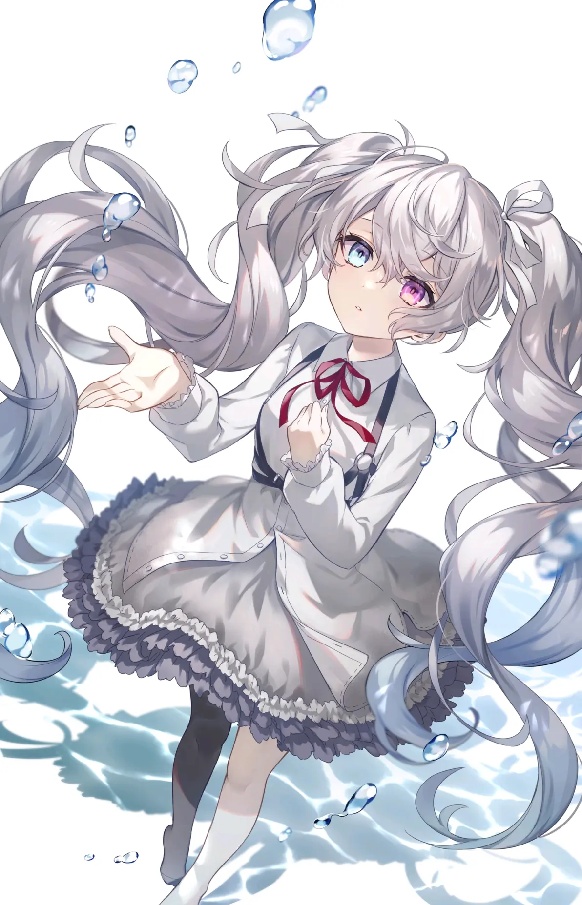 异彩夺目 – 异色瞳女子插画特辑