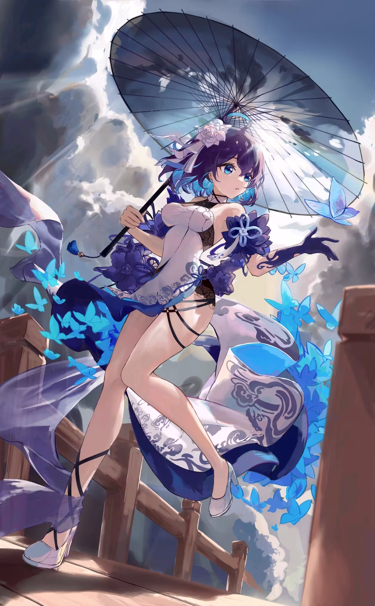 优雅和风 – 日式油纸伞插画特辑