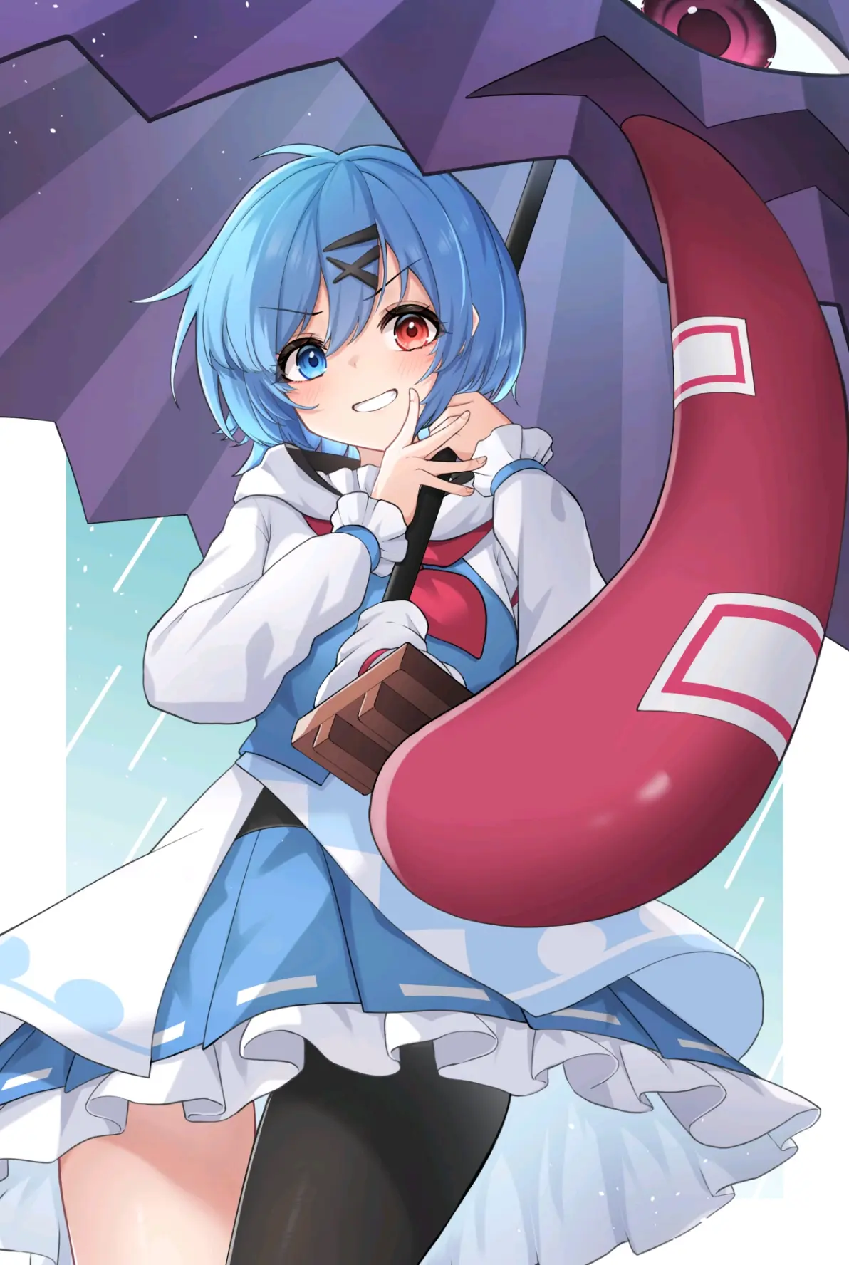异彩夺目 – 异色瞳女子插画特辑