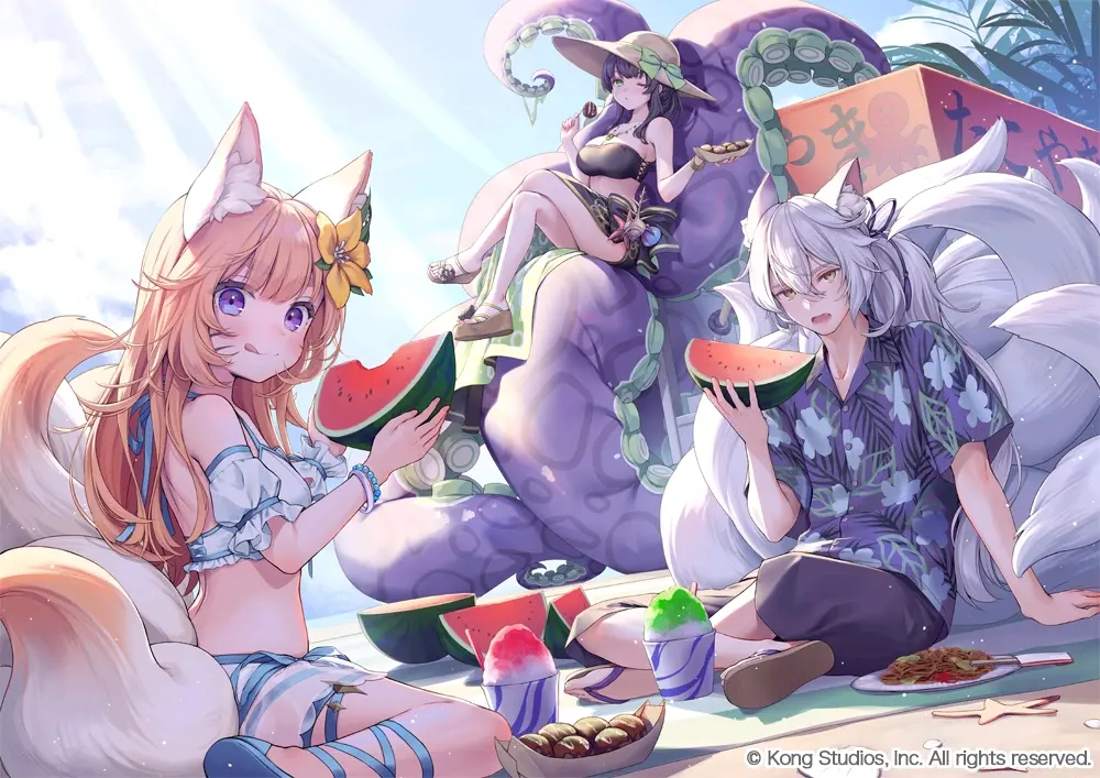 夏日回忆 – 西瓜插画特辑