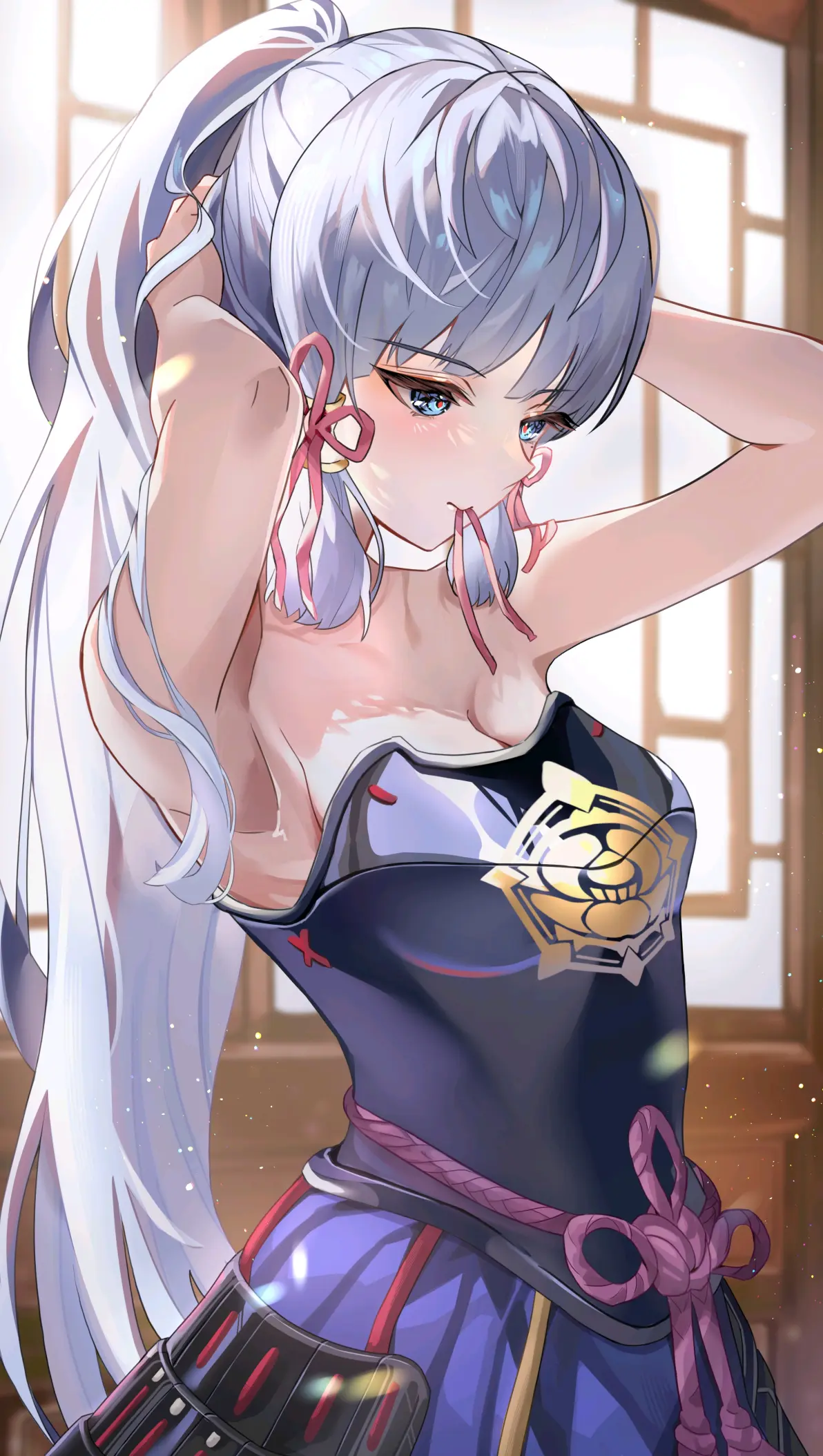 效率至上♪ – 咬着发圈插画特辑