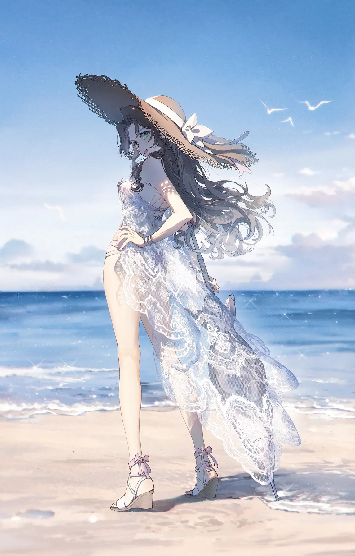 穿上透明感 – 透视装插画特辑