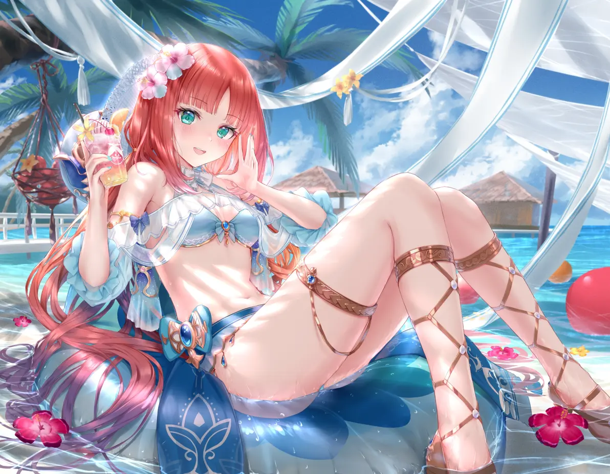 象征夏天的花卉 – 向日葵插画特辑