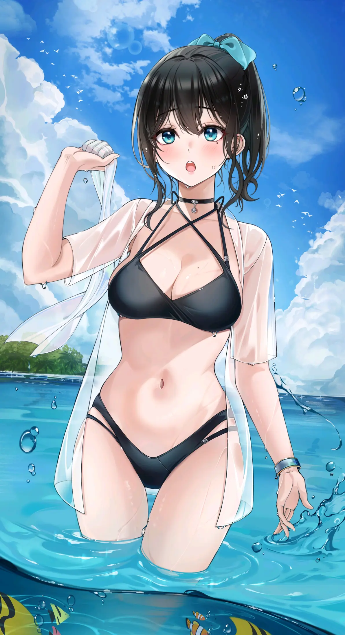 穿上透明感 – 透视装插画特辑