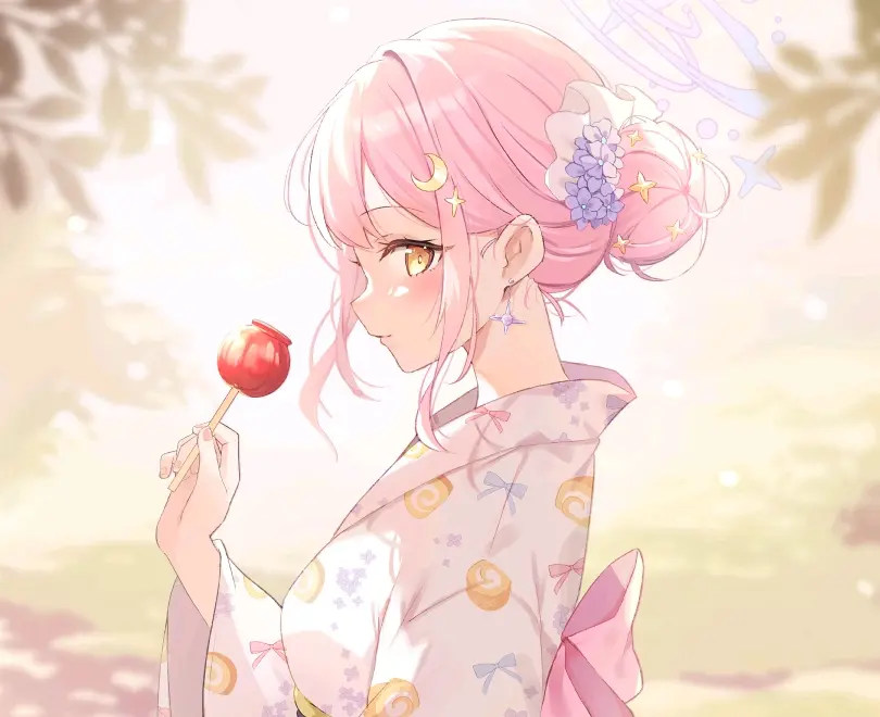 夏日风情♡ – 浴衣女子插画特辑